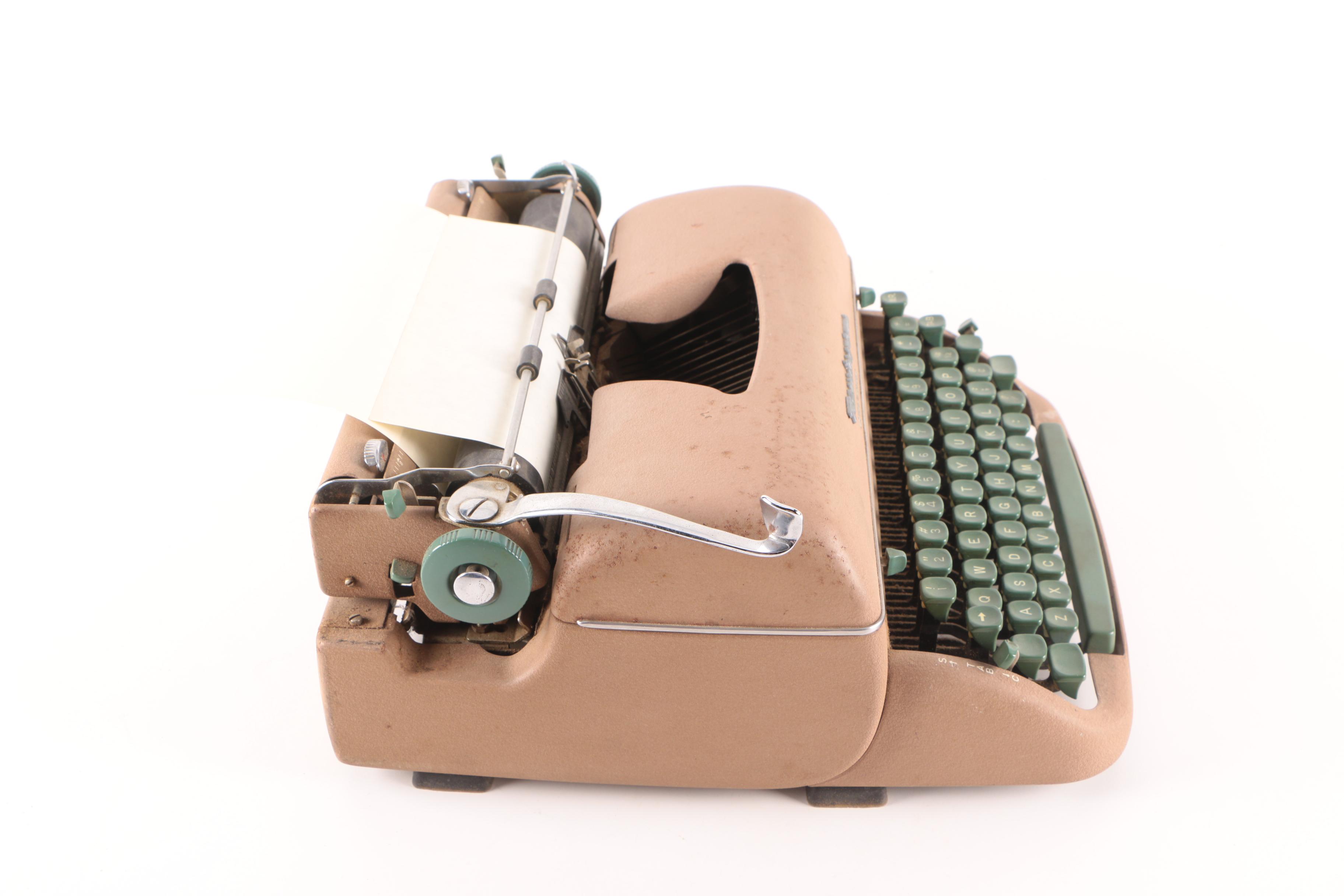 1950s Remington Rand Quiet-Riter with Case