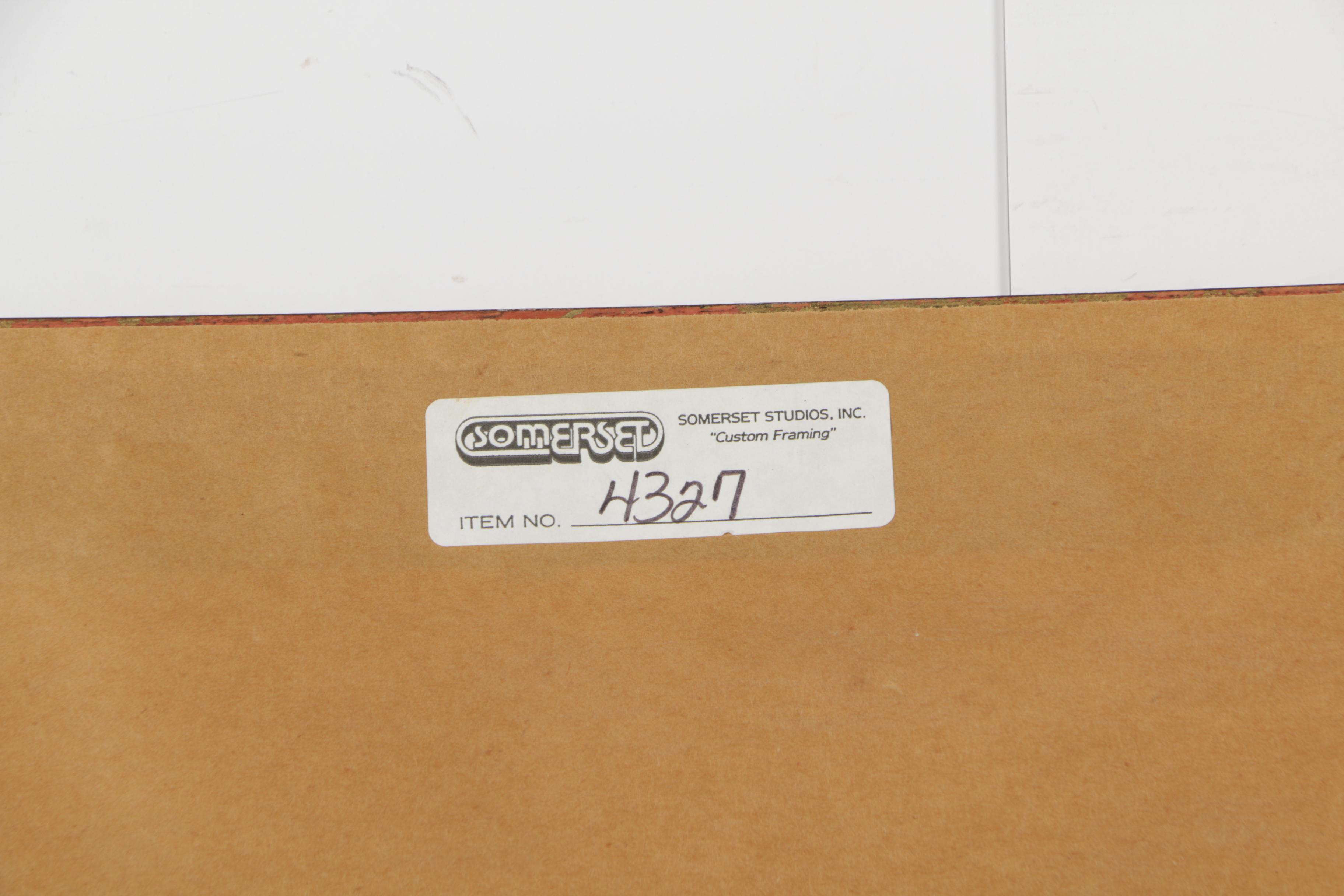 A. Renée Dollar Limited Edition Offset Lithograph of Floral Arrangement