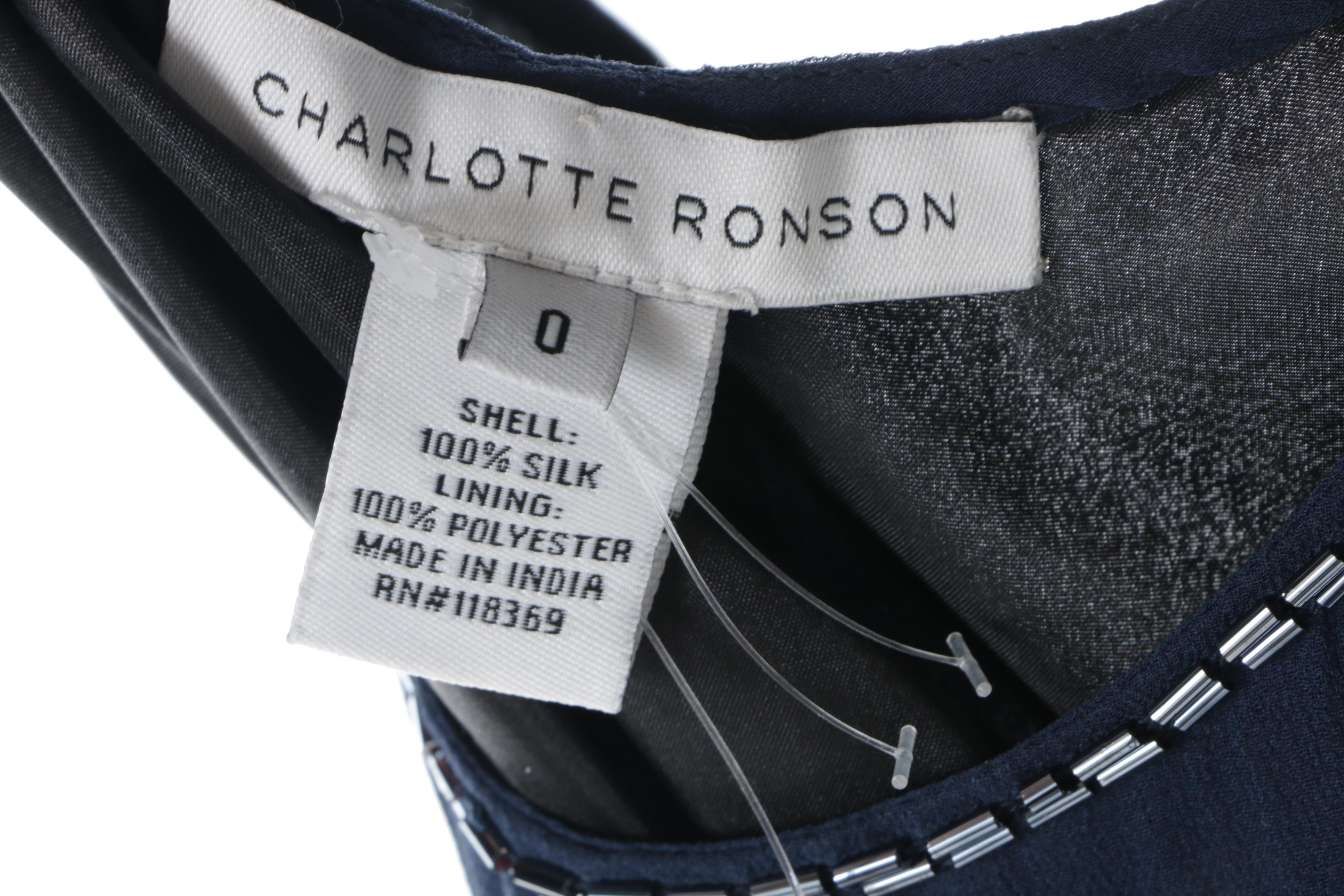 Navy Blue Cocktail Dresses Including Charlotte Ronson