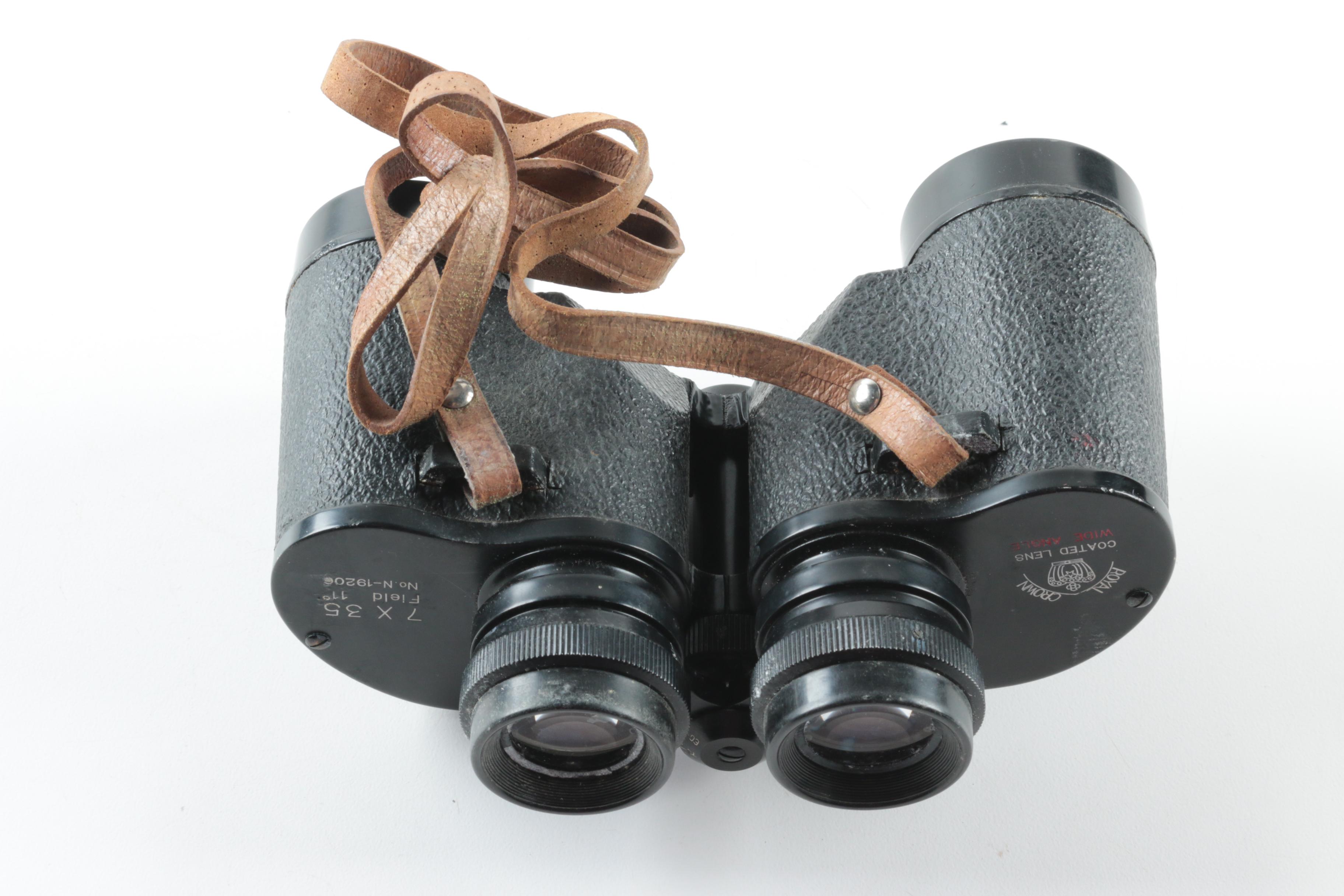 Vintage Royal Crown Binoculars