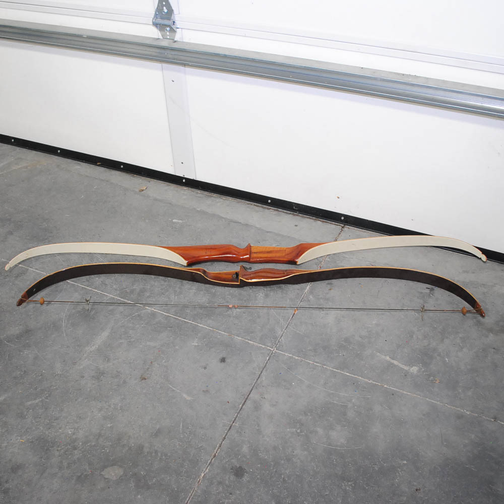 Vintage Ben Pearson Colt and Bear Recurve Bows