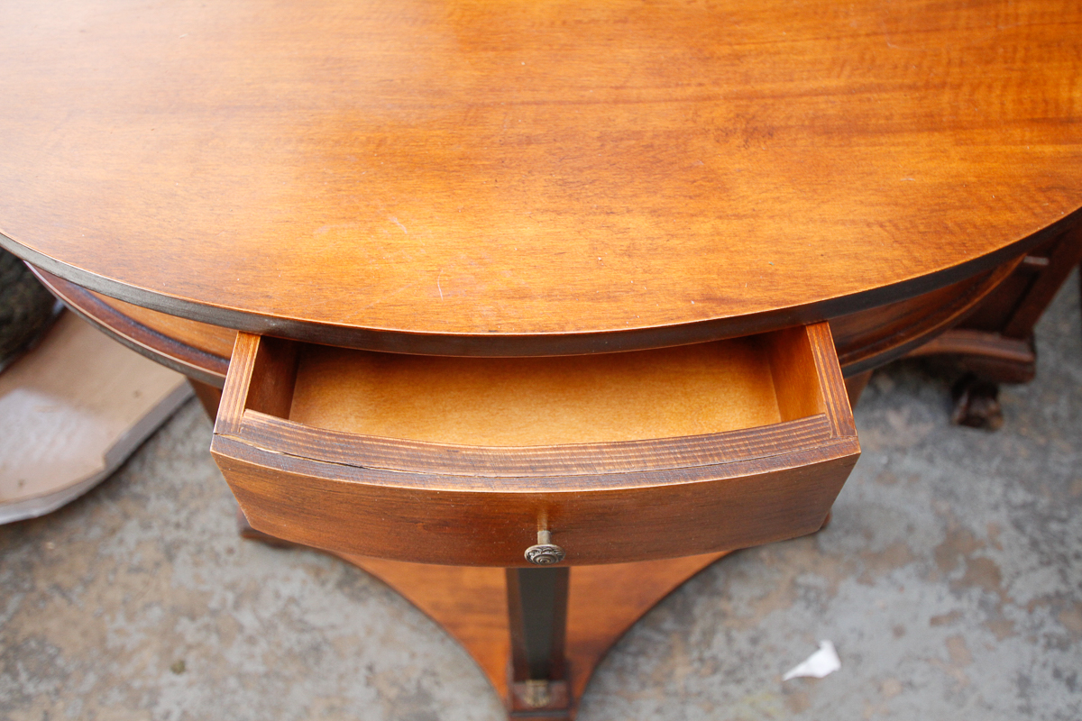 Empire Style Demilume Hall Table