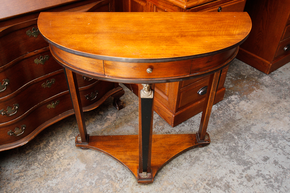 Empire Style Demilume Hall Table