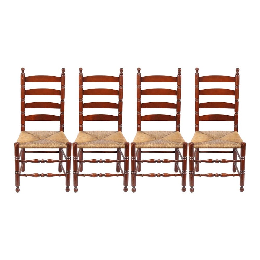 Vintage Ladderback Dining Chairs