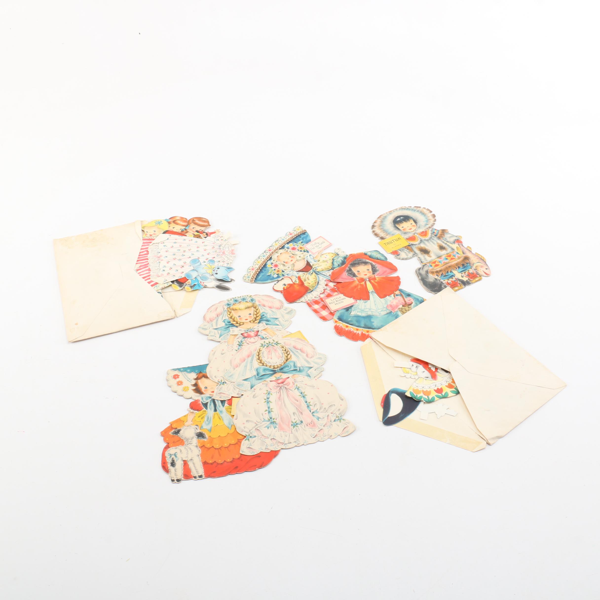 Vintage Hallmark Paper Dolls