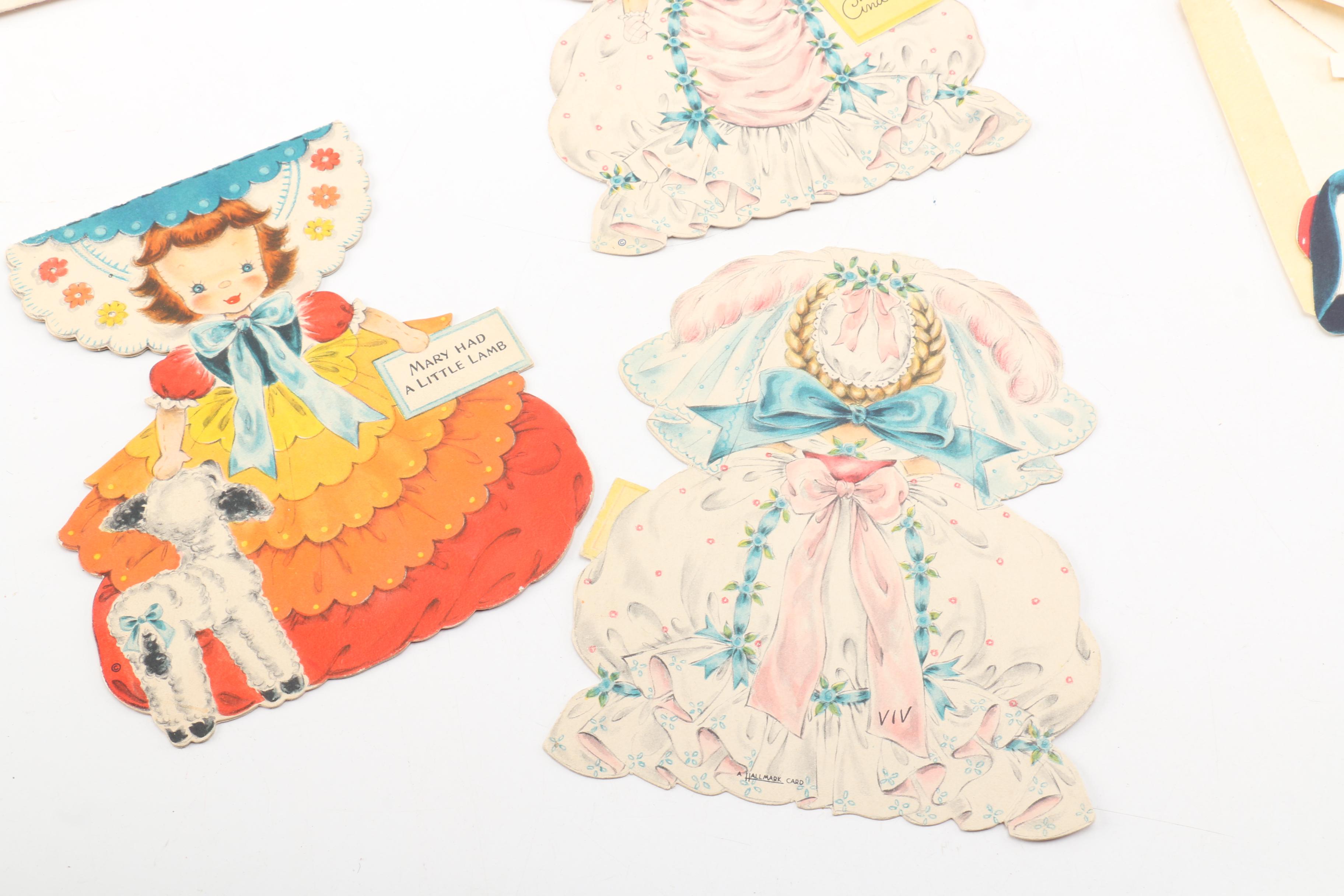 Vintage Hallmark Paper Dolls