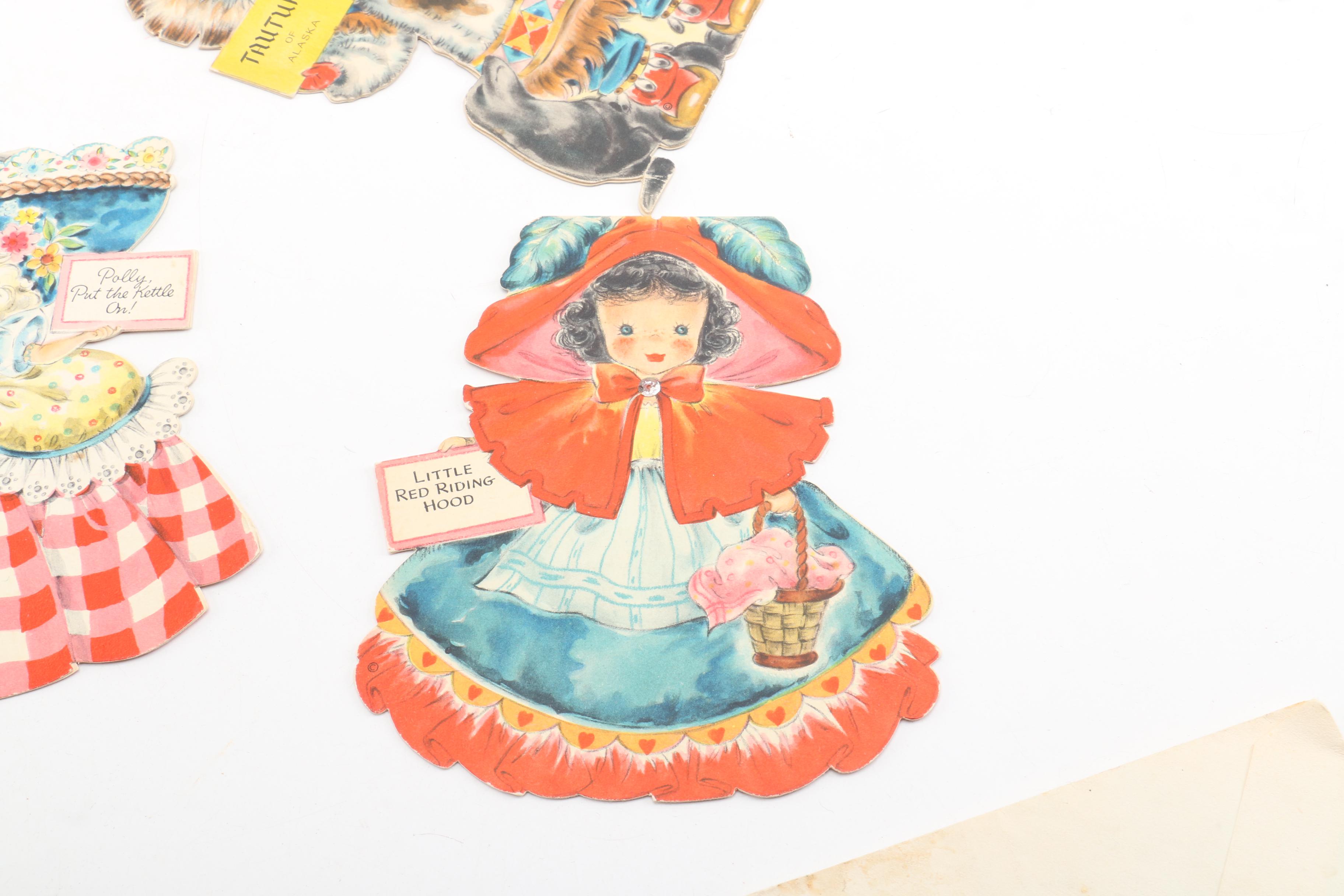 Vintage Hallmark Paper Dolls