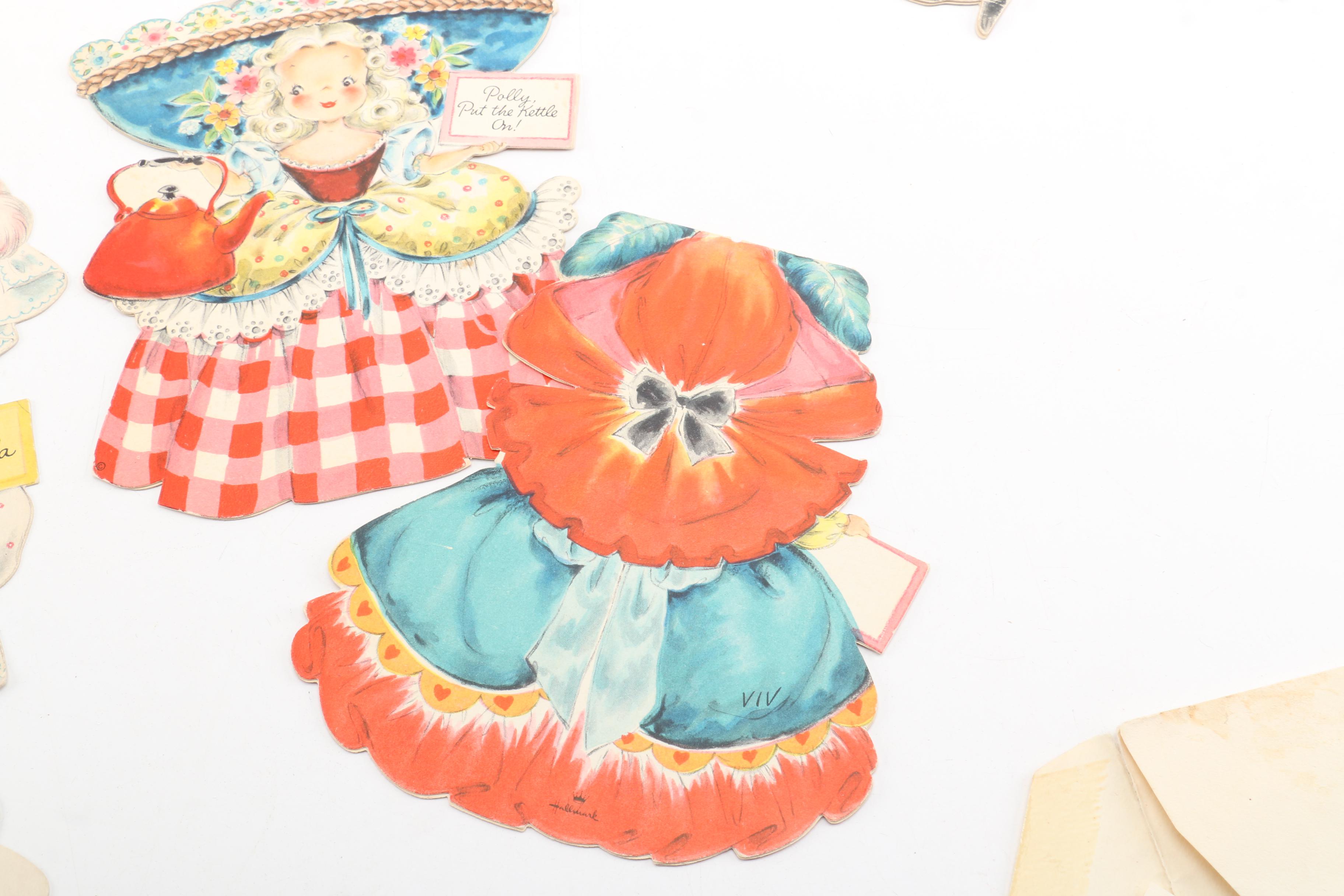 Vintage Hallmark Paper Dolls