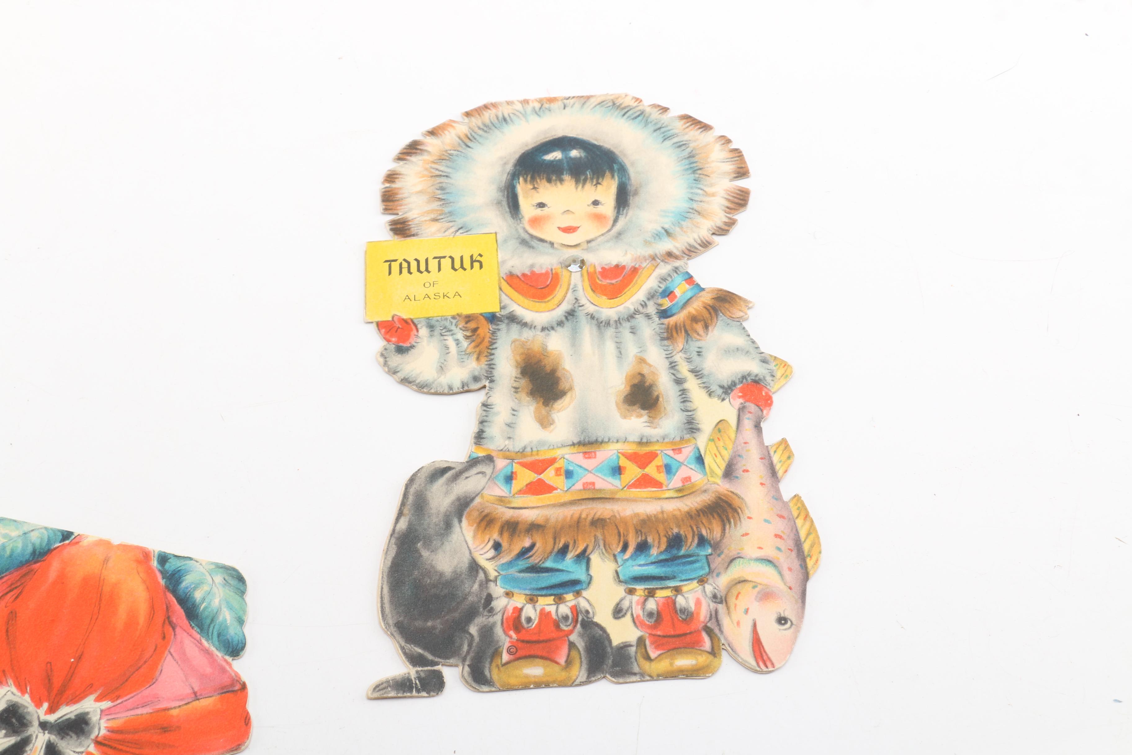 Vintage Hallmark Paper Dolls