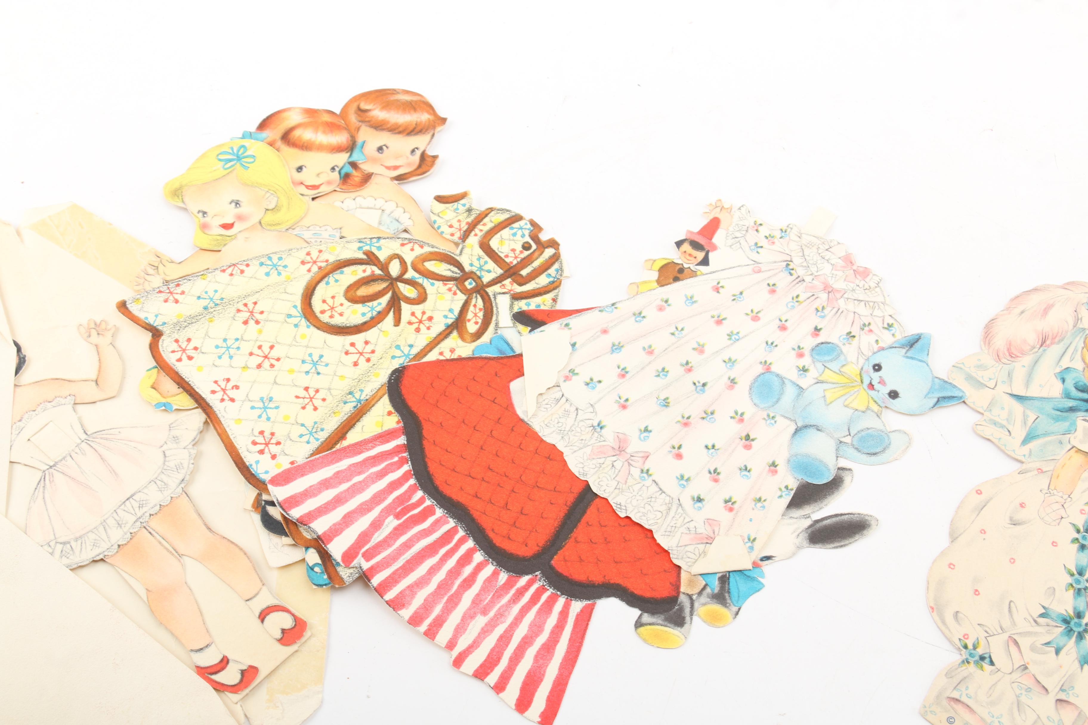 Vintage Hallmark Paper Dolls