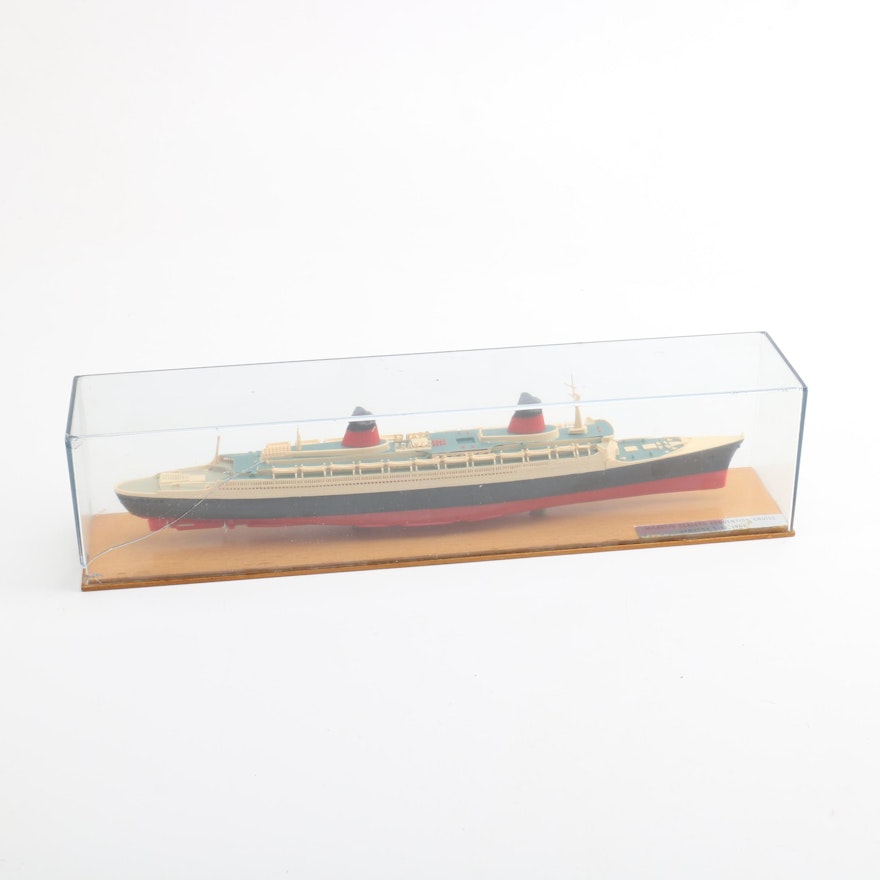 Vintage Model Ship