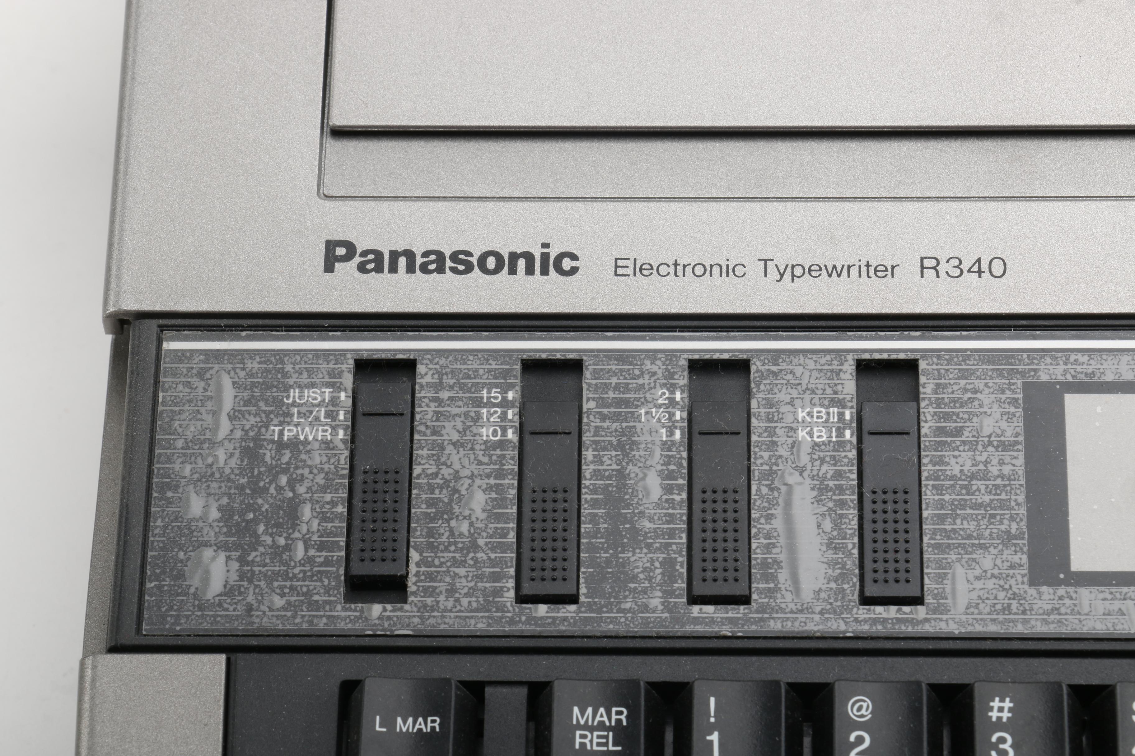 Panisonic KX-R340 Electronic Typewriter