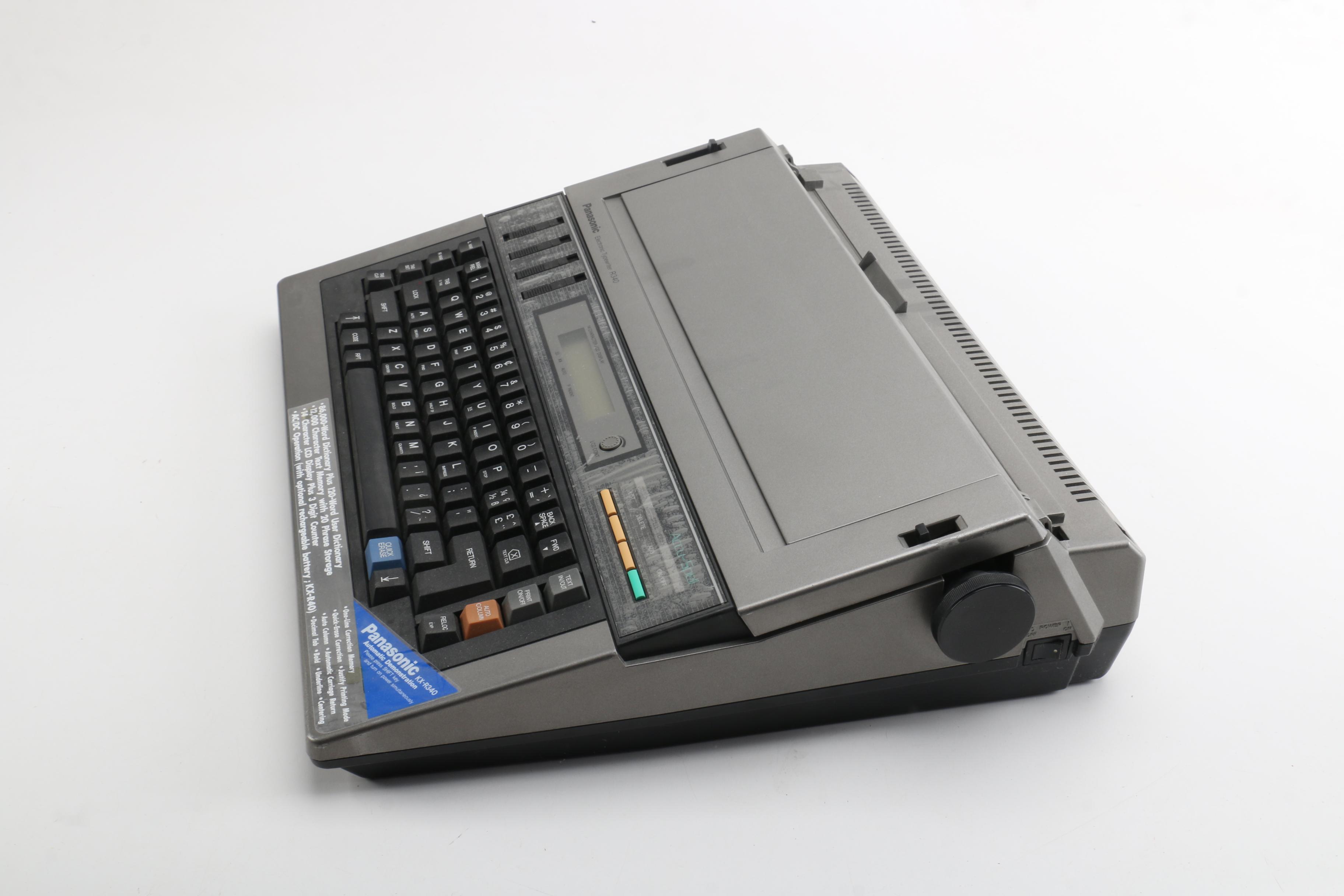 Panisonic KX-R340 Electronic Typewriter