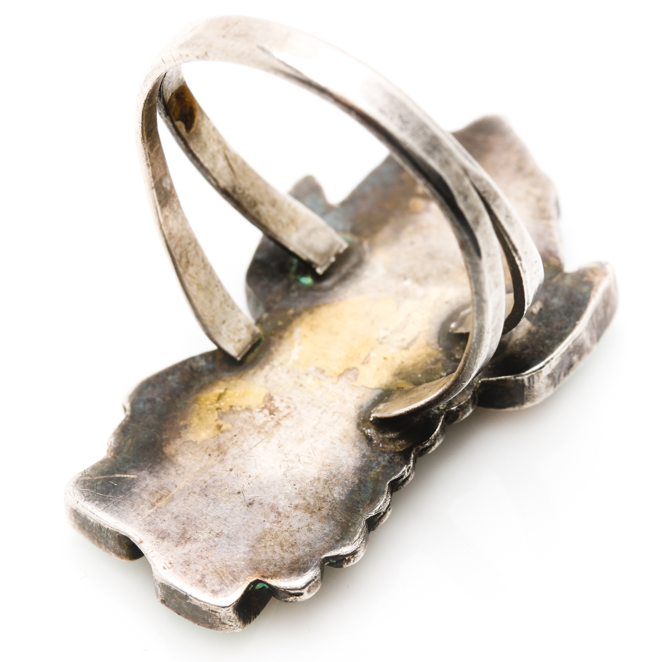 Southwestern Style Sterling Silver Inlay Rings Including Turquoise