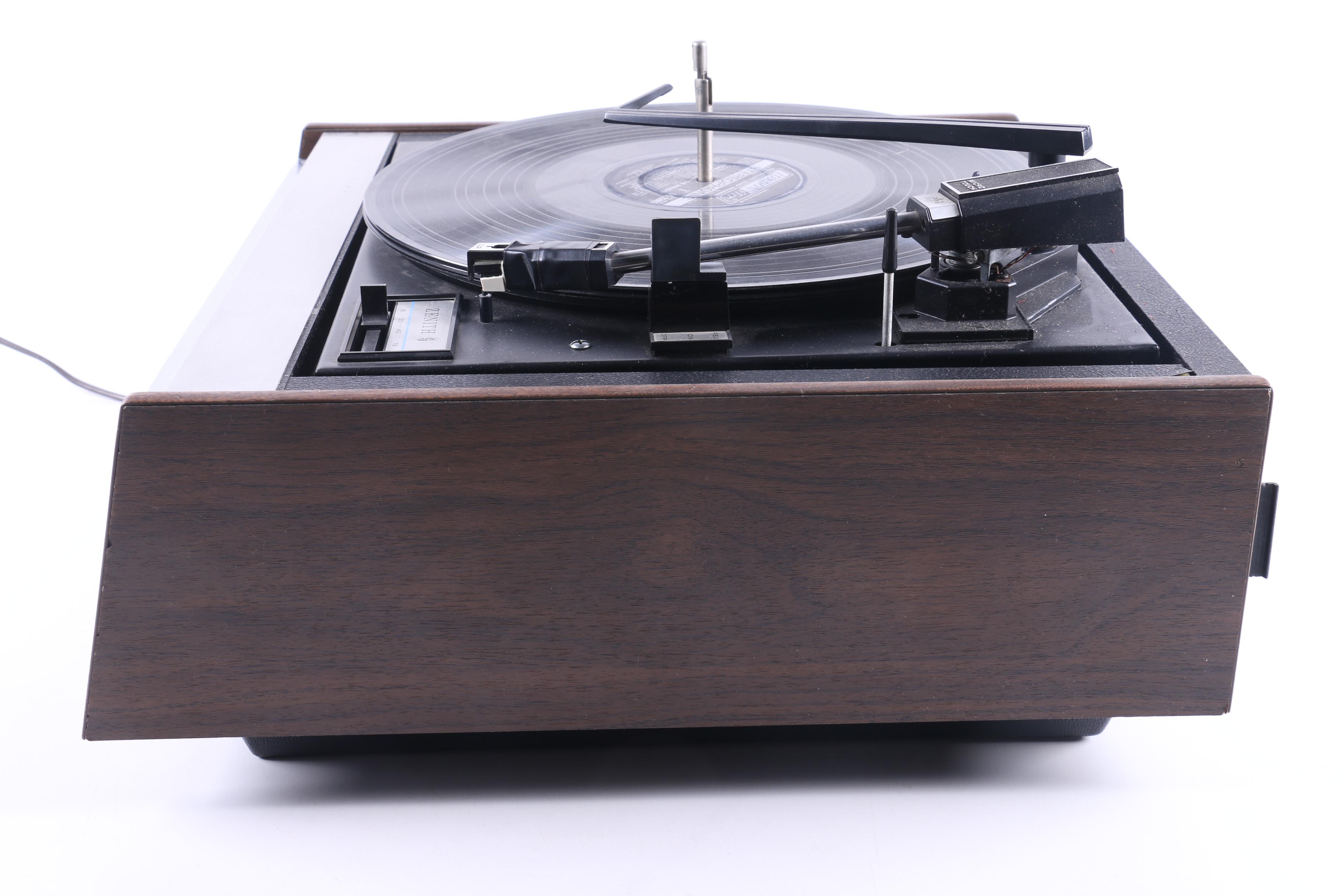 Zenith Solid State FM Stereo Record Player