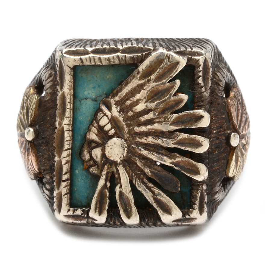 Sterling Silver Turquoise Ring