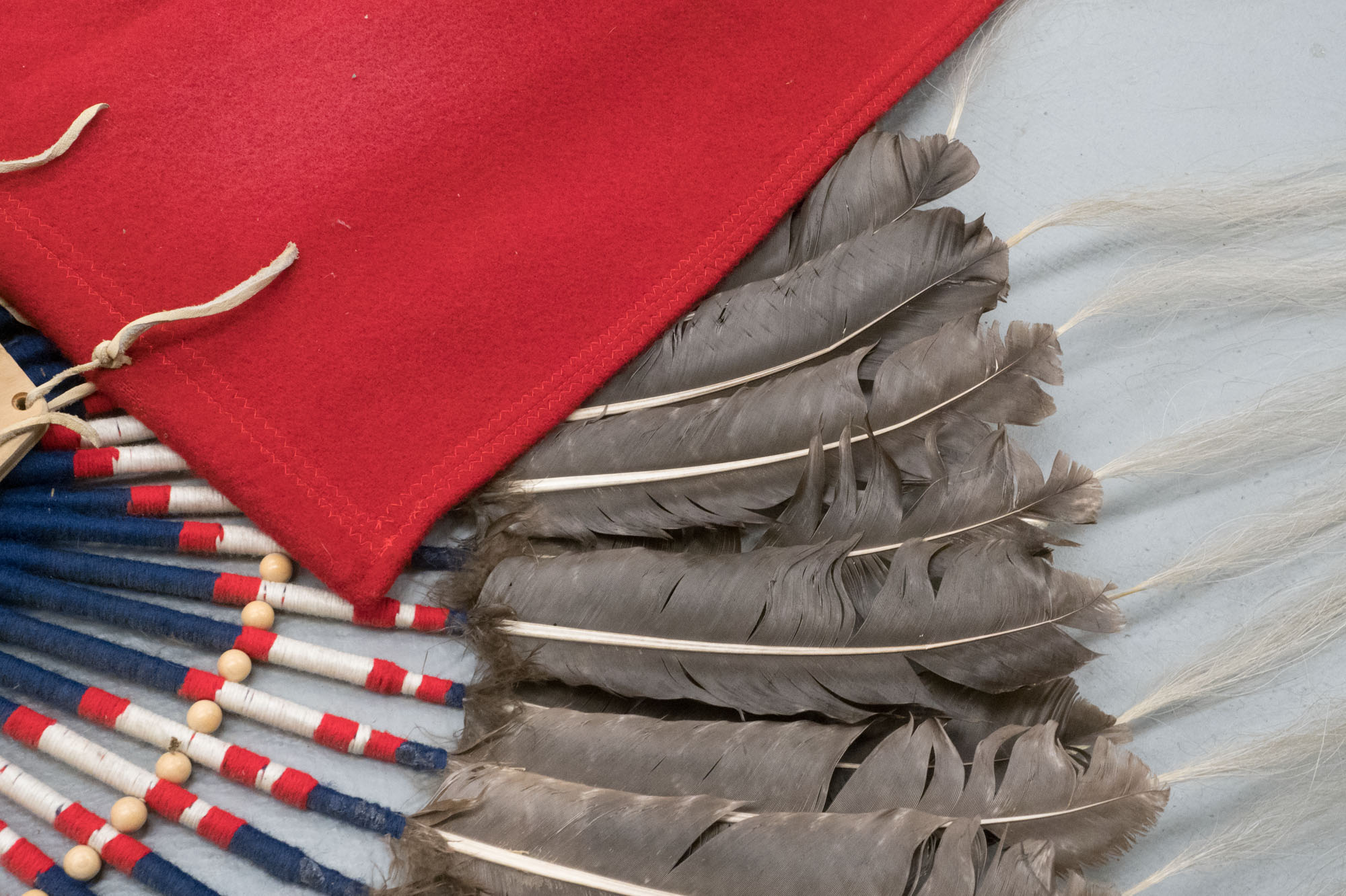 Native American Style Dance Bustle