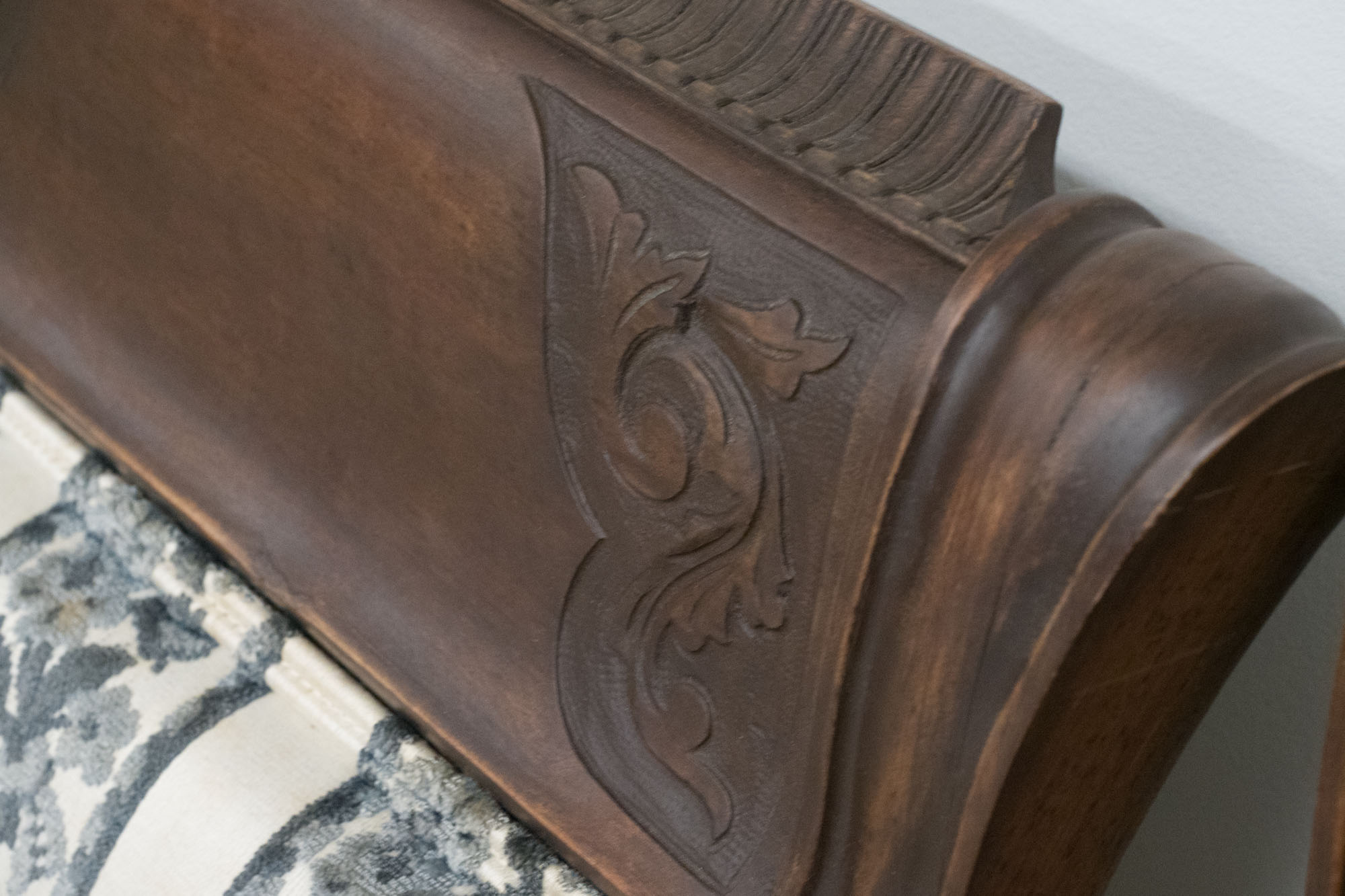 Pair of Vintage Victorian Style Side Chairs