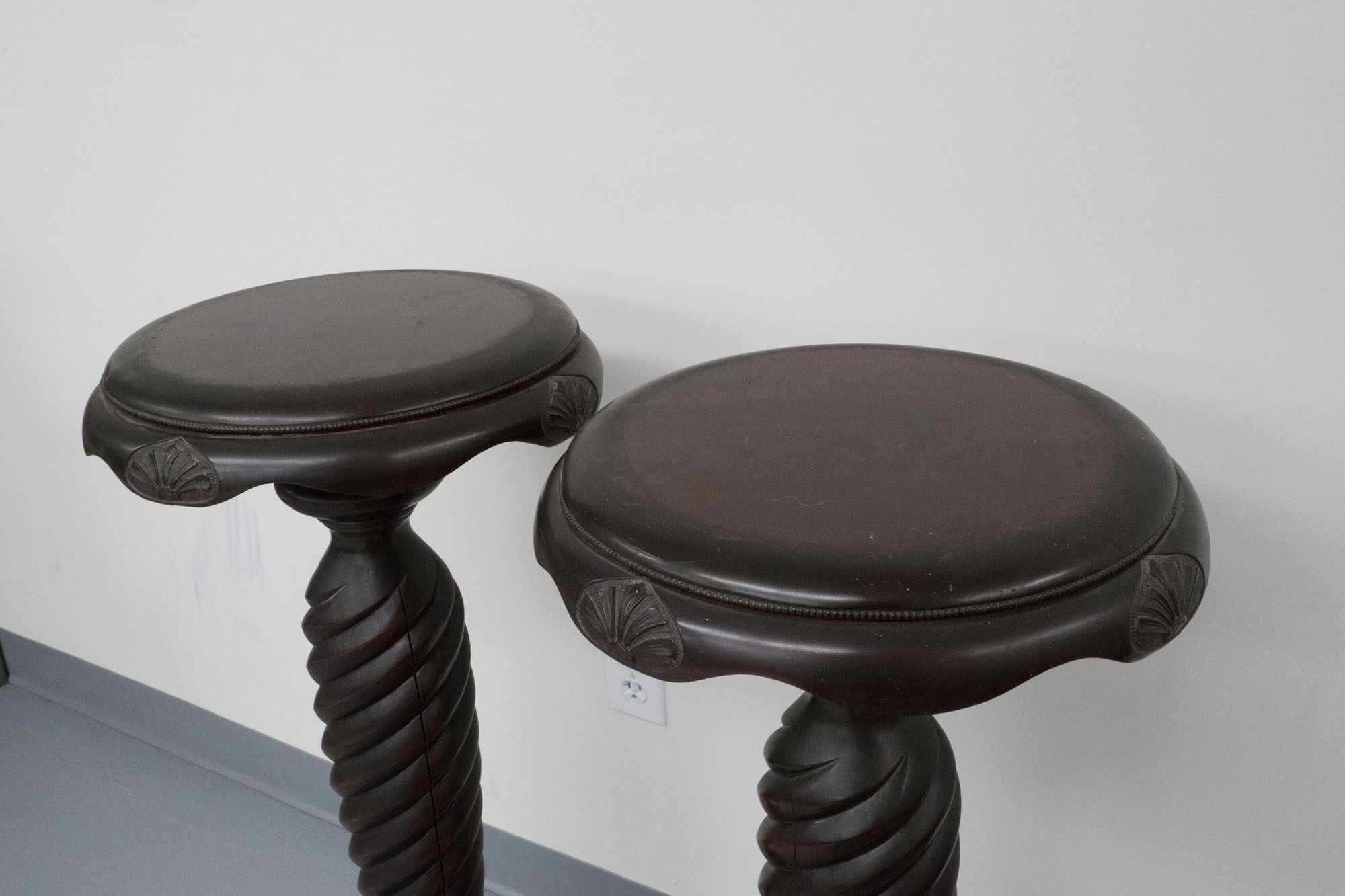 Vintage Barley Twist Pedestal Stands from Paine Furniture