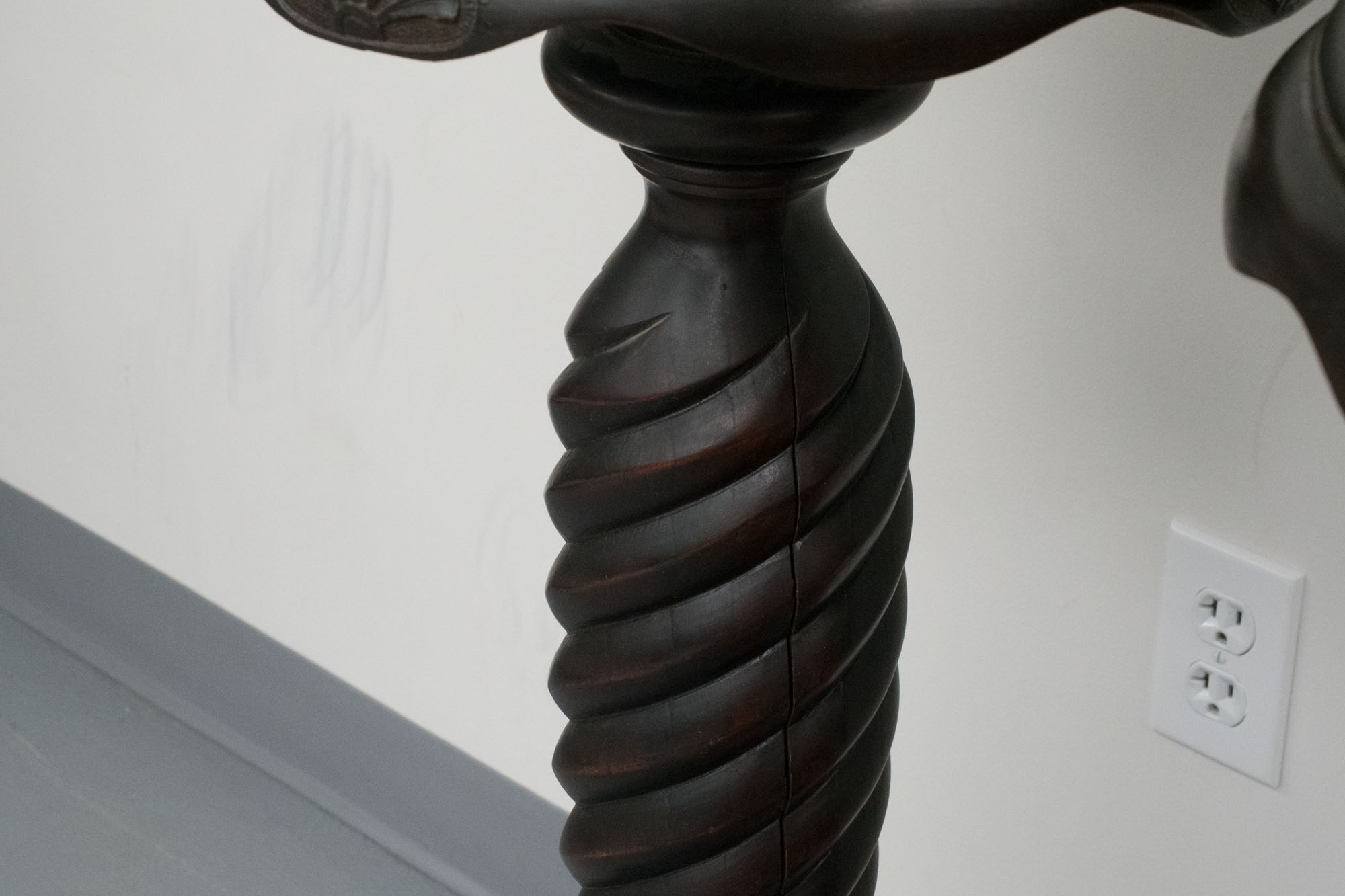 Vintage Barley Twist Pedestal Stands from Paine Furniture