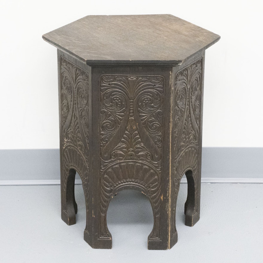 Vintage Moroccan Style Accent Table