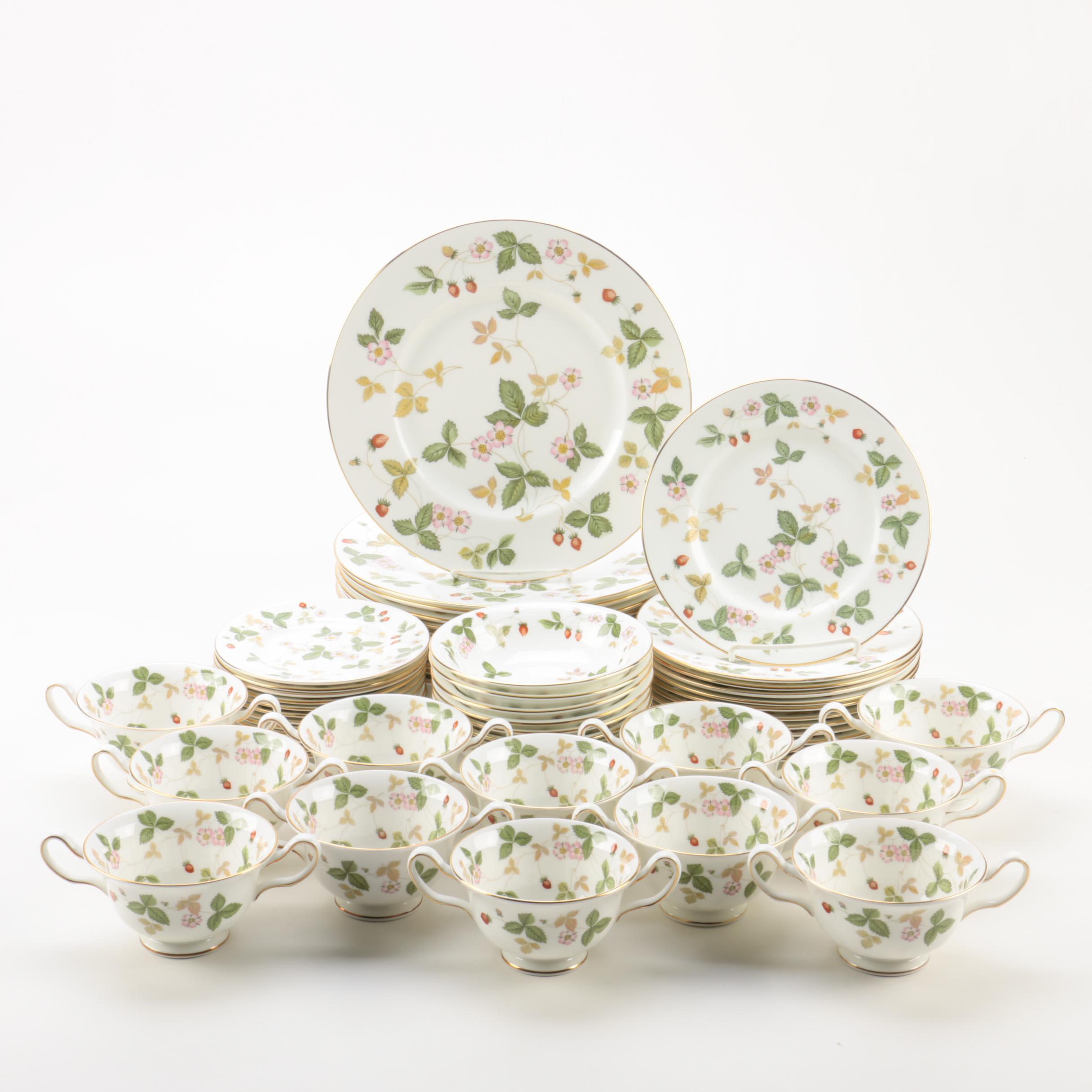 Wedgwood 'Wild Strawberry' Bone China Tableware