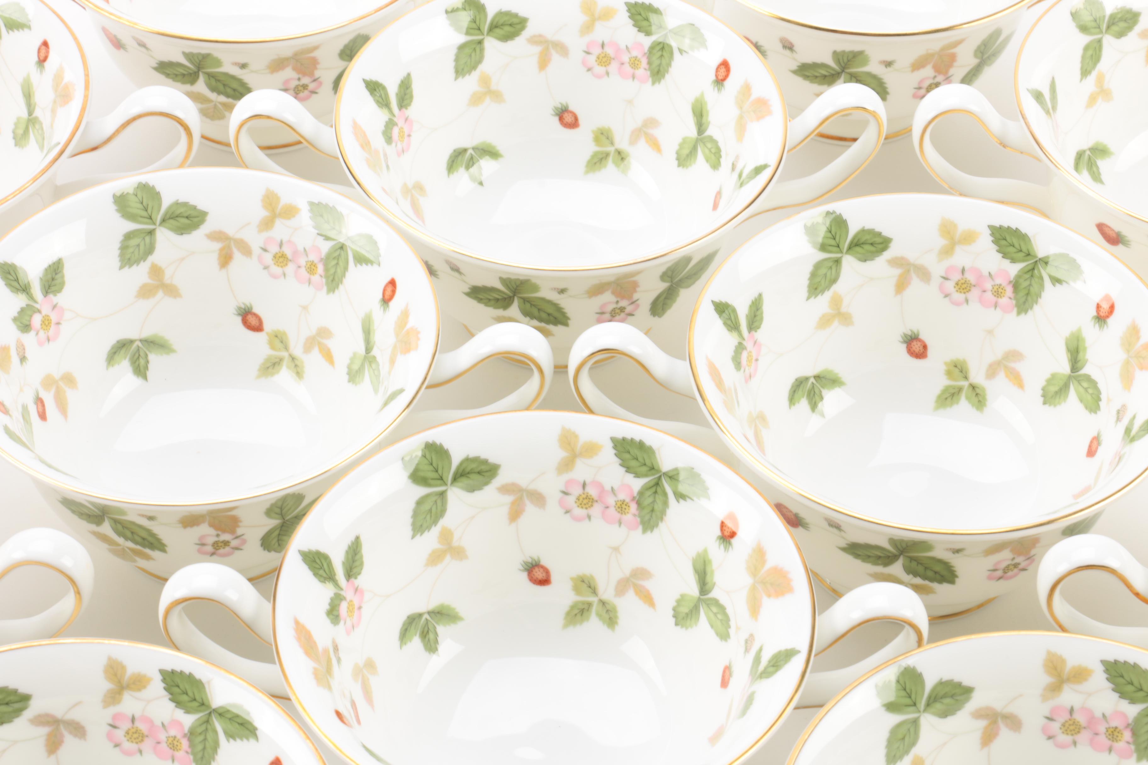 Wedgwood 'Wild Strawberry' Bone China Tableware