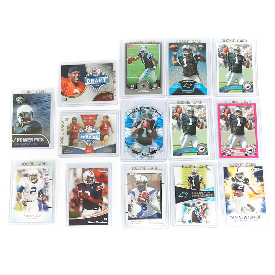 Cam Newton Carolina Panther Trading Cards