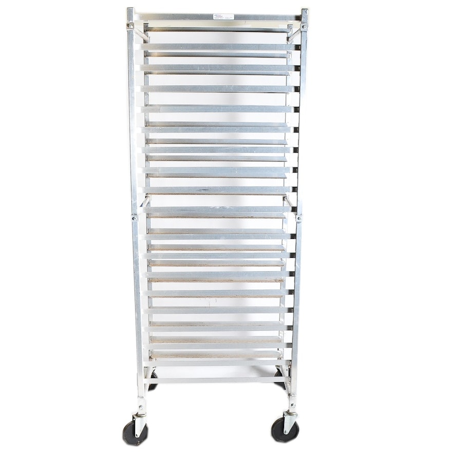 Win-Holt Portable 20-Sheet Pan Rack Cart