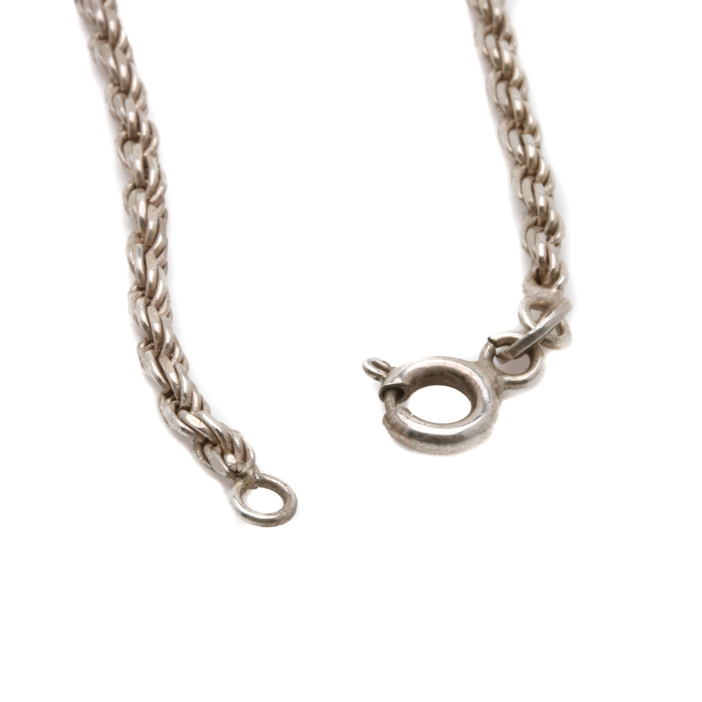 Sterling Silver Southwestern Style Turquoise Bracelet and Justin Morris Necklace