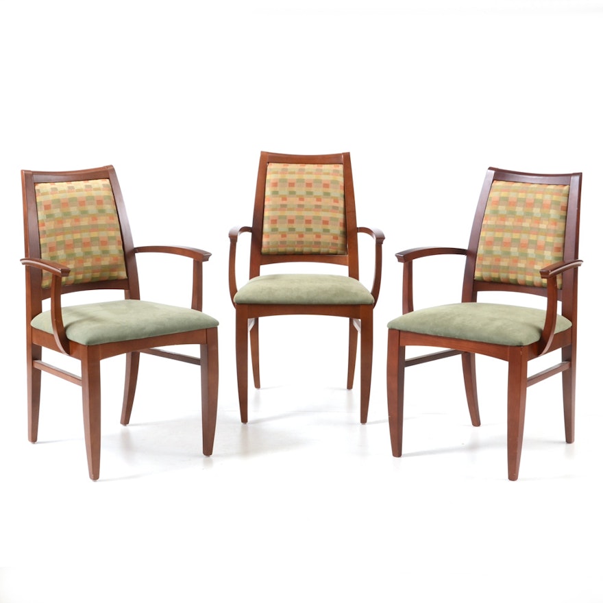 Contemporary Upholstered Dining Chairs by Loewenstein