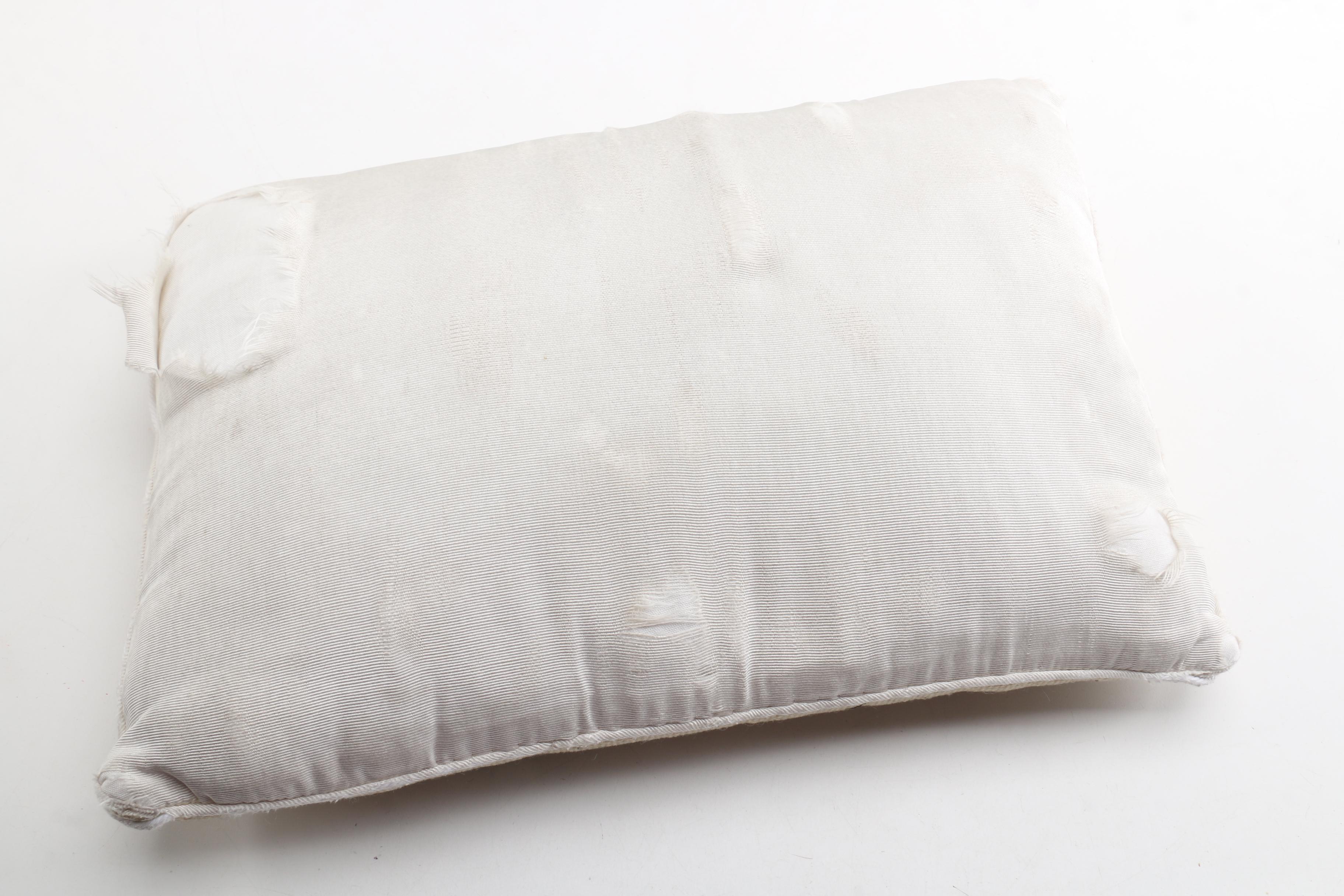 Vintage Needlepoint Accent Pillows with Nature Motif