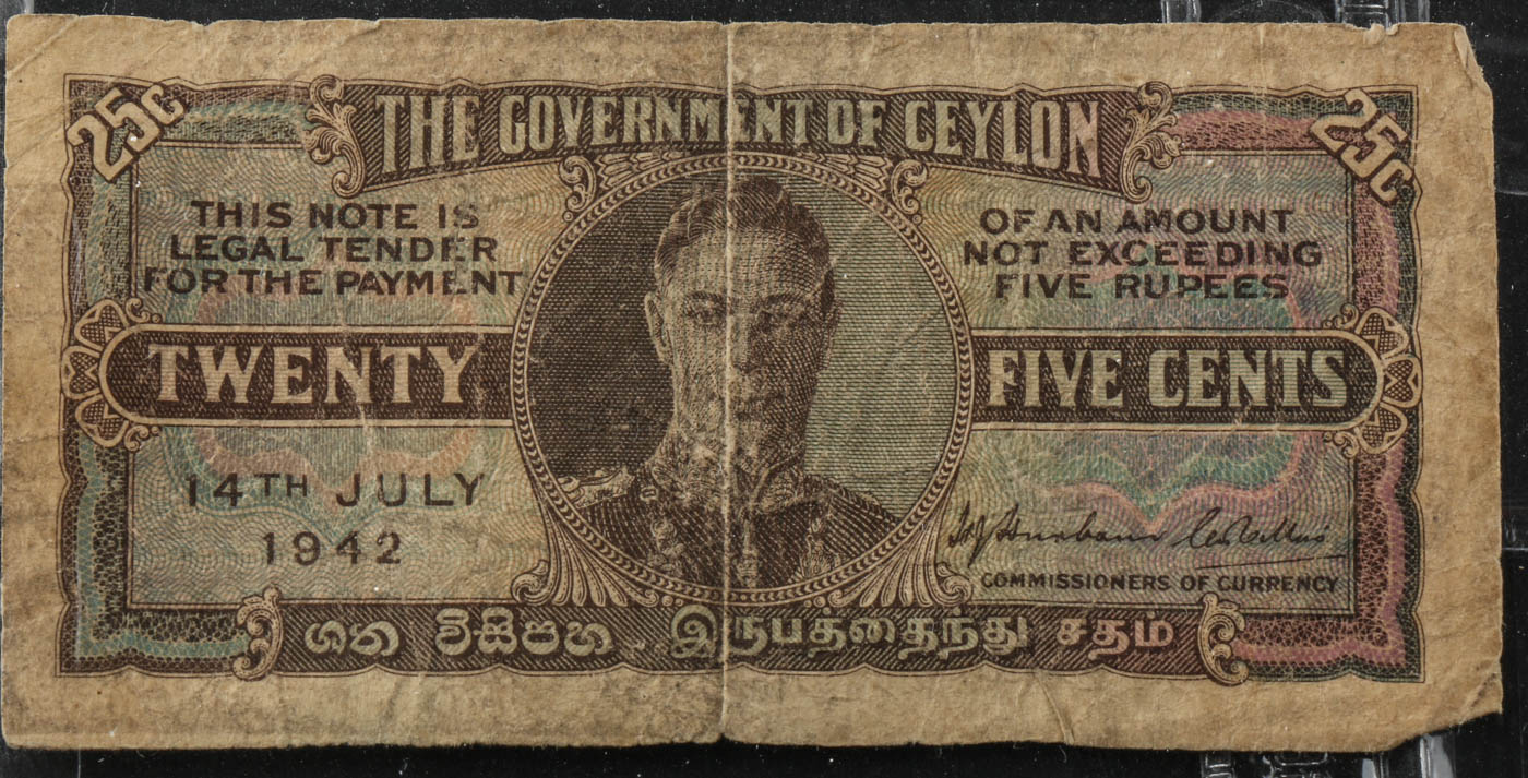 Vintage Foreign Paper Currency Collection
