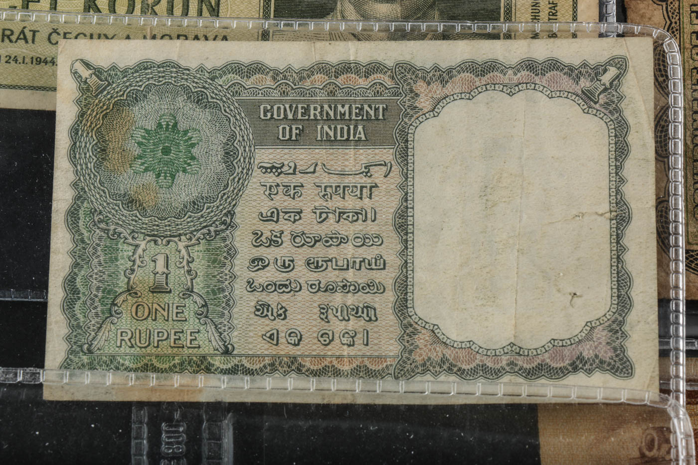 Vintage Foreign Paper Currency Collection