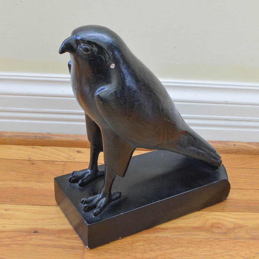 Horus Falcon Vintage Replica Statue