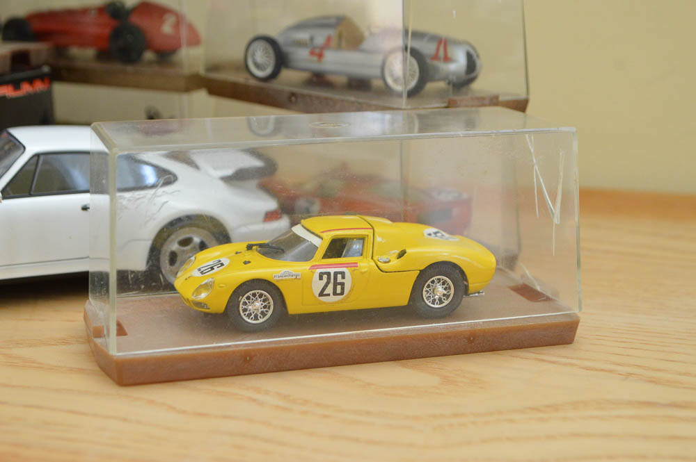 Die-Cast Cars and Model Kits Including Models of Yesteryear