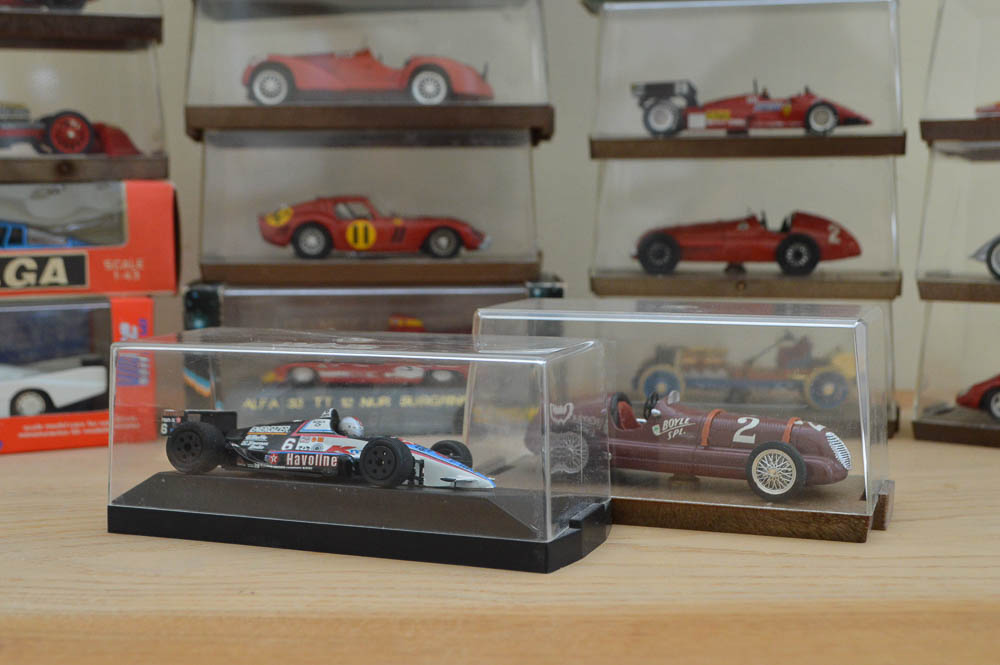Die-Cast Cars and Model Kits Including Models of Yesteryear
