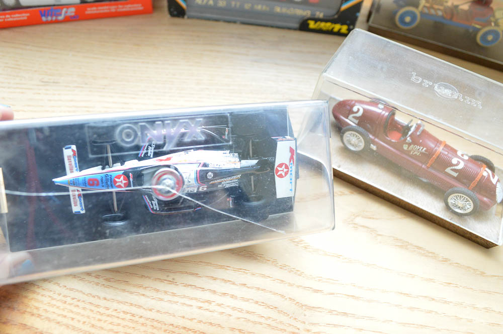 Die-Cast Cars and Model Kits Including Models of Yesteryear