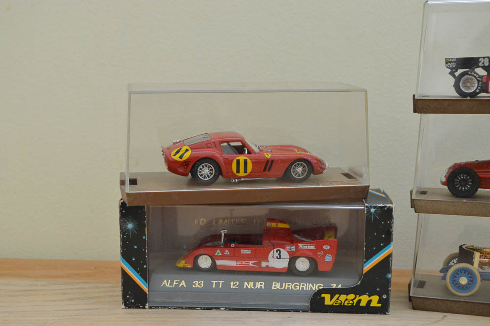Die-Cast Cars and Model Kits Including Models of Yesteryear