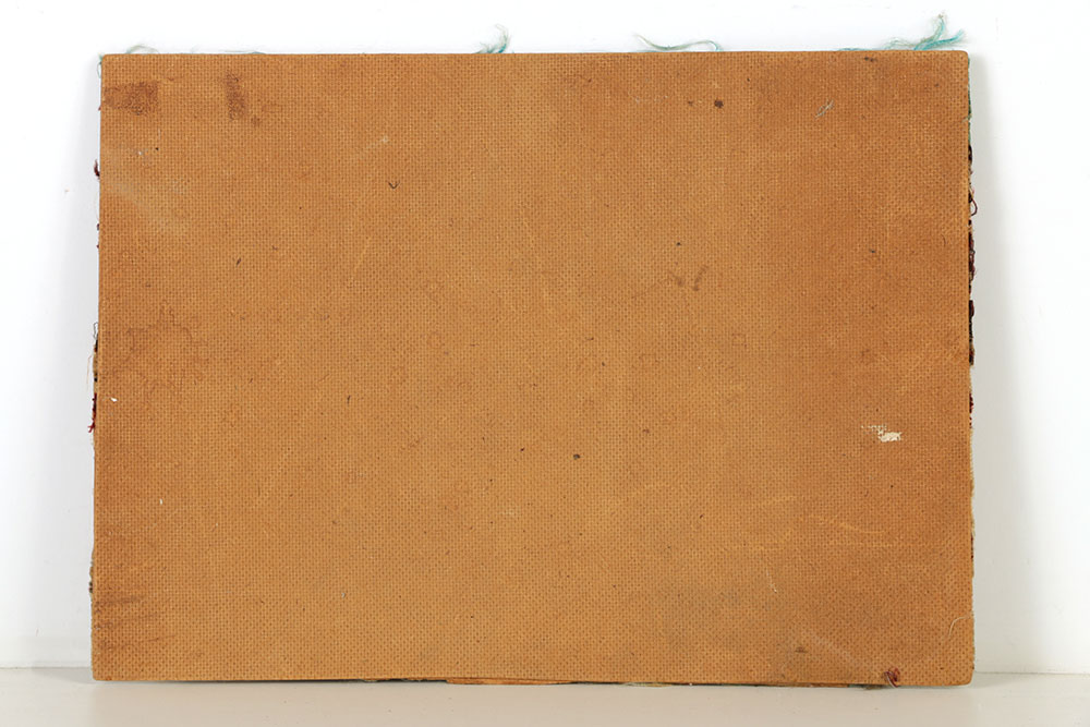 Hand-Embroidered Landscape