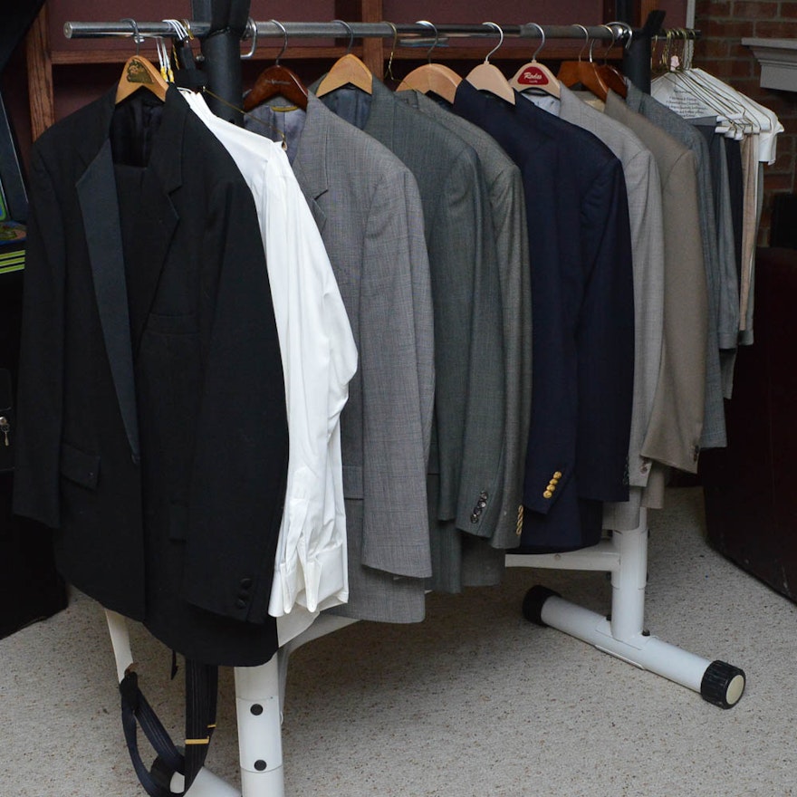 Men's Suits Including After Six, Ermenegildo Zegna, Ralph Lauren, Brooks Brother