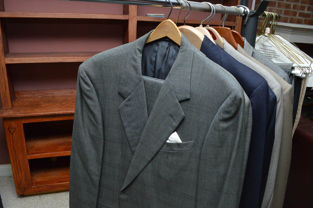 Men's Suits Including After Six, Ermenegildo Zegna, Ralph Lauren, Brooks Brother