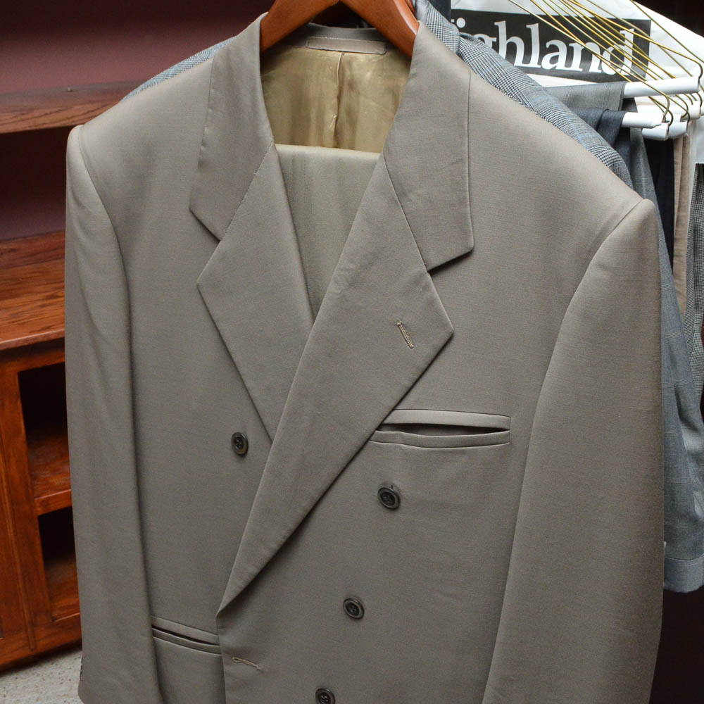 Men's Suits Including After Six, Ermenegildo Zegna, Ralph Lauren, Brooks Brother