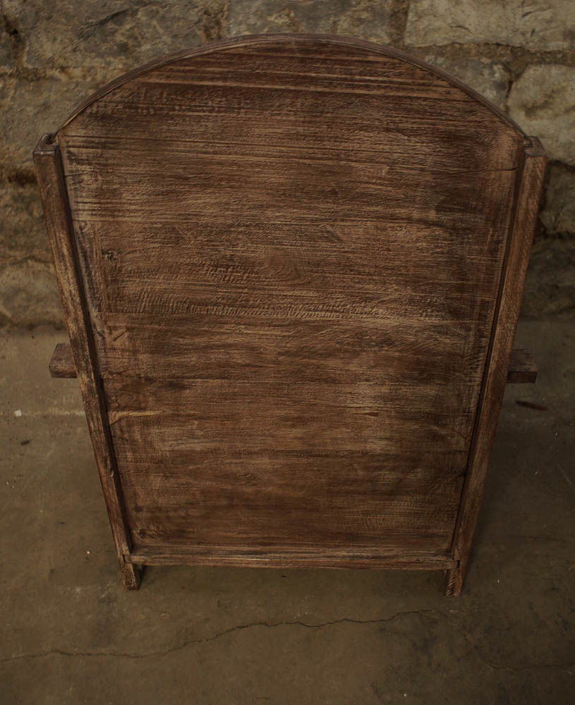 Indonesian Chip-Carved Teak Storage Benches