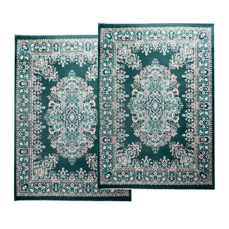 Machine Woven Persian Style Area Rugs