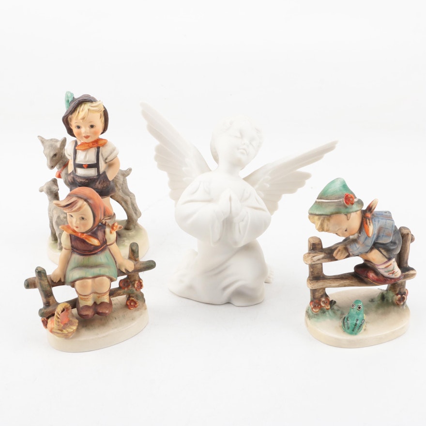 "Retreat to Safety" and "Just Resting" Hummel Figurines