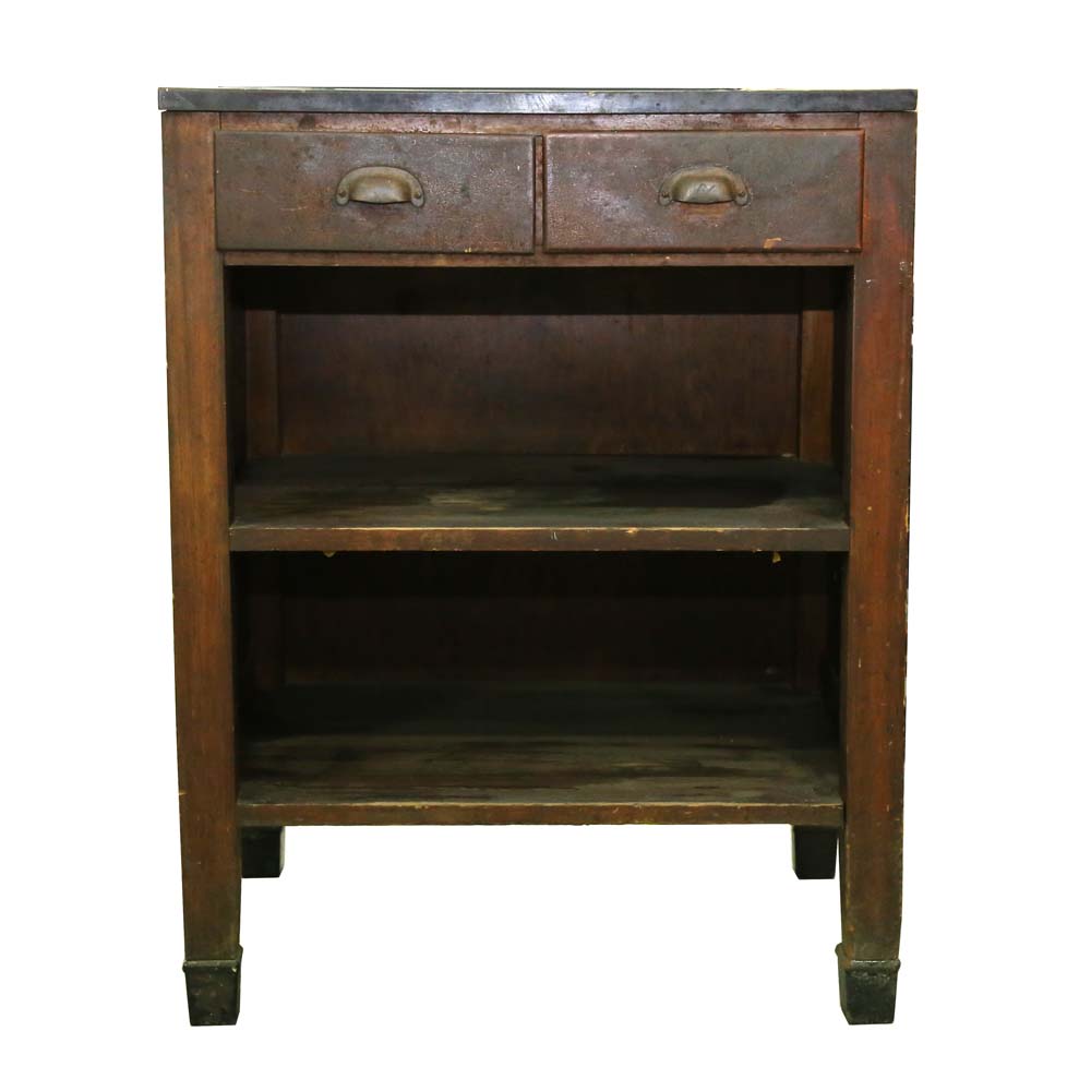 Vintage Restaurant Cash Register Stand