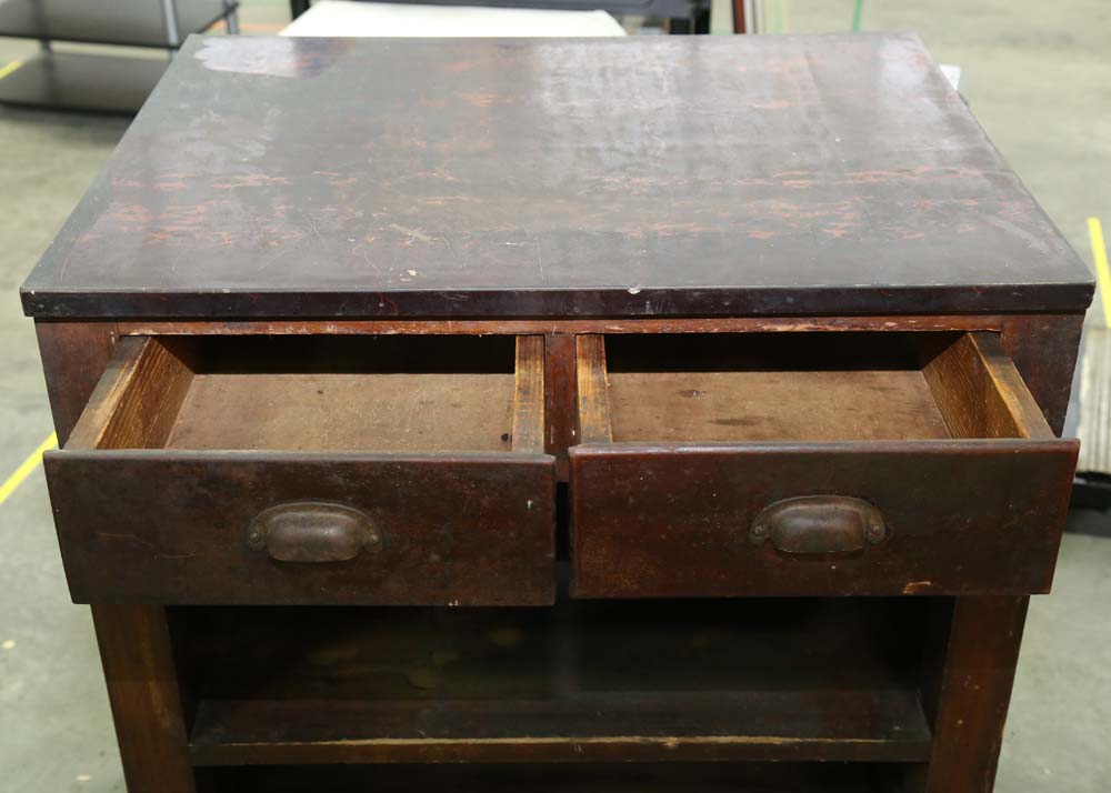 Vintage Restaurant Cash Register Stand