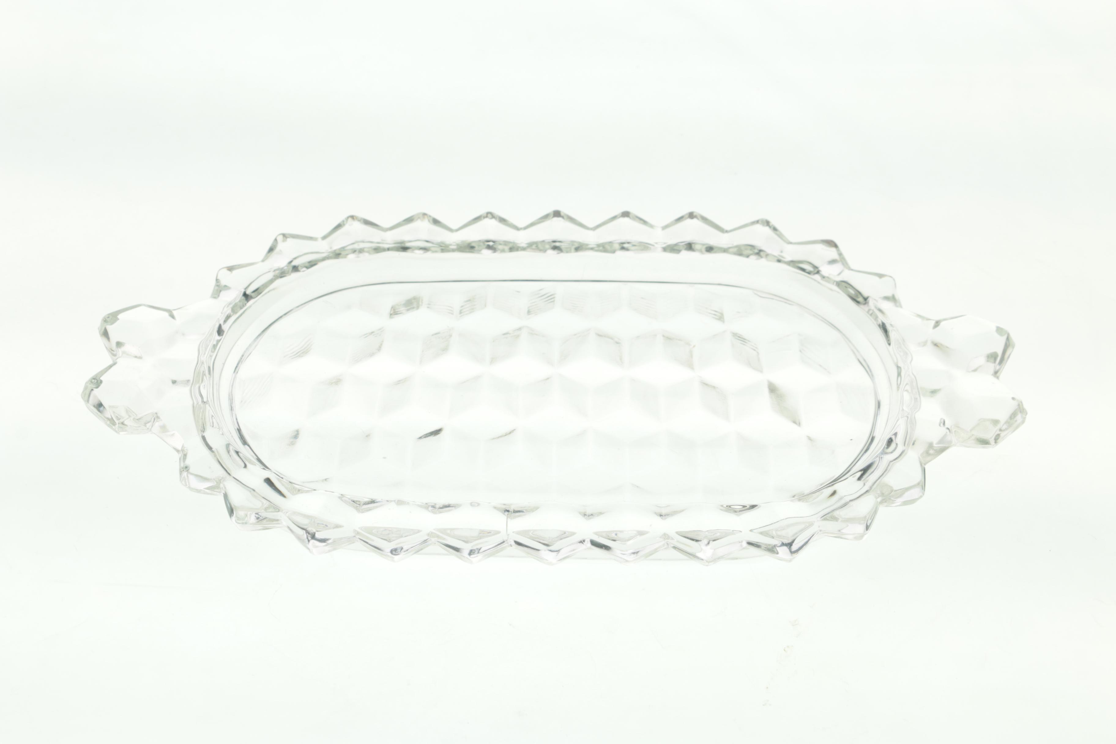 Vintage Fostoria "American" Glass Serveware