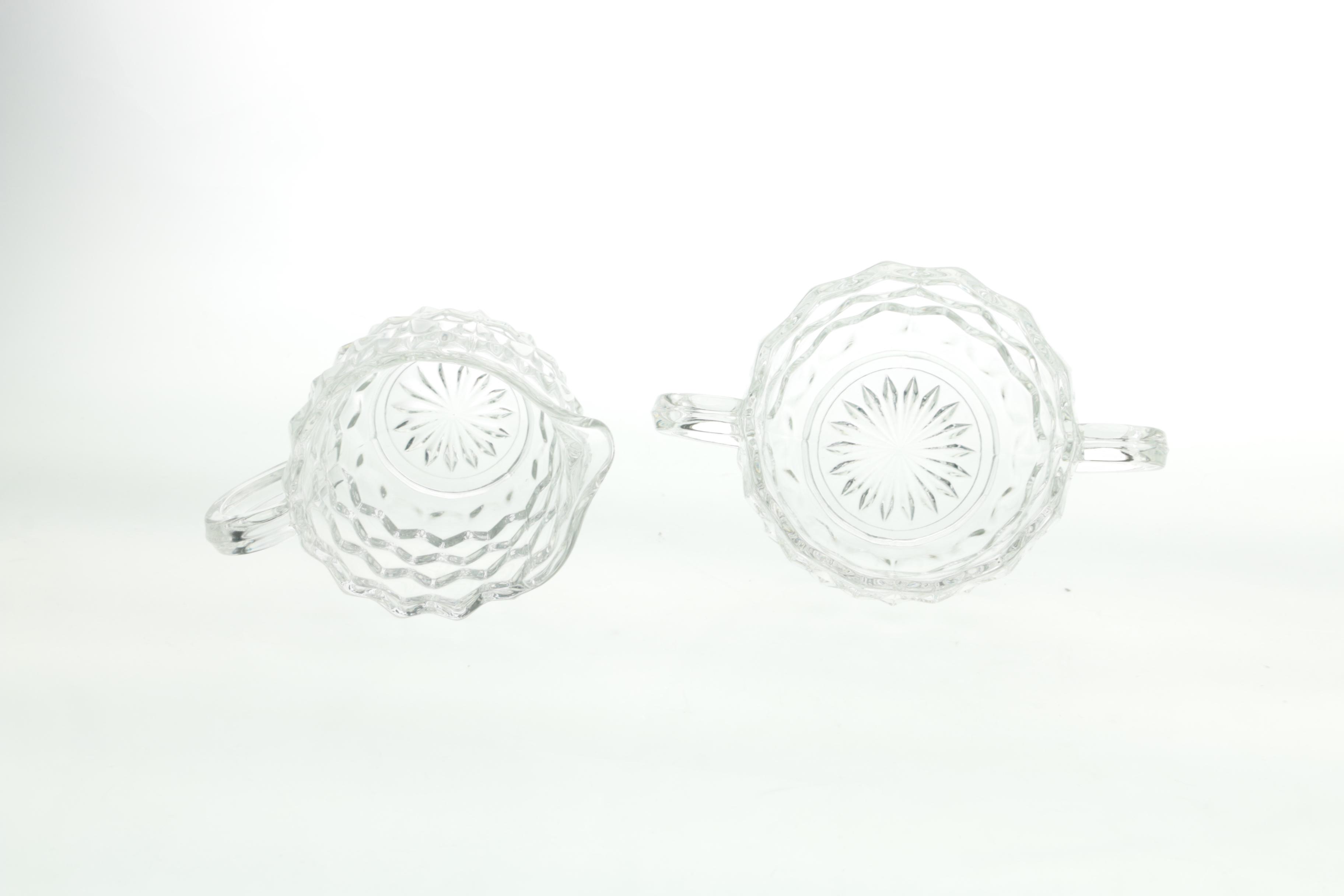 Vintage Fostoria "American" Glass Serveware